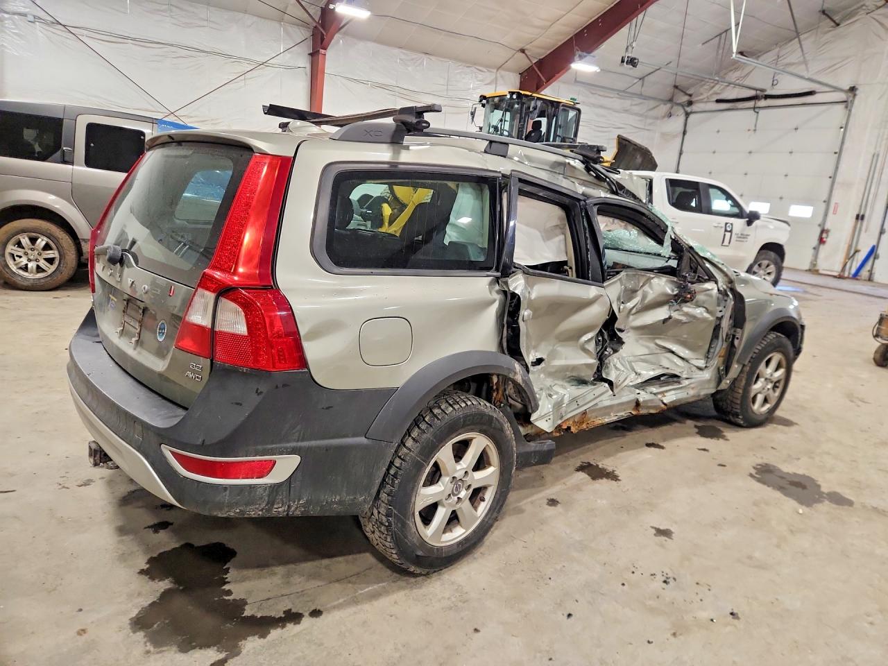 2008 Volv Xc70 Silver vin: YV4BZ982881033923