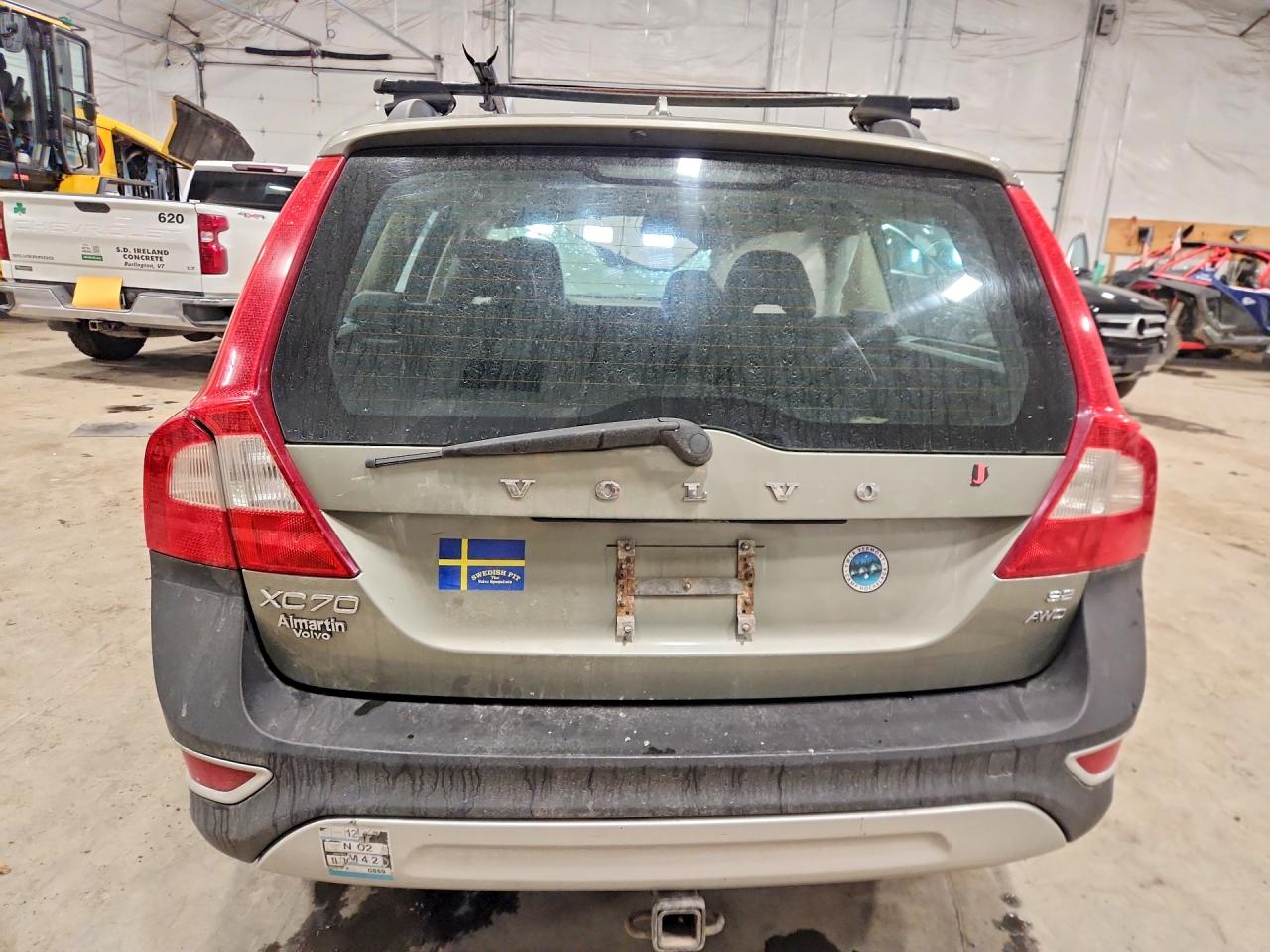 2008 Volv Xc70 Silver vin: YV4BZ982881033923
