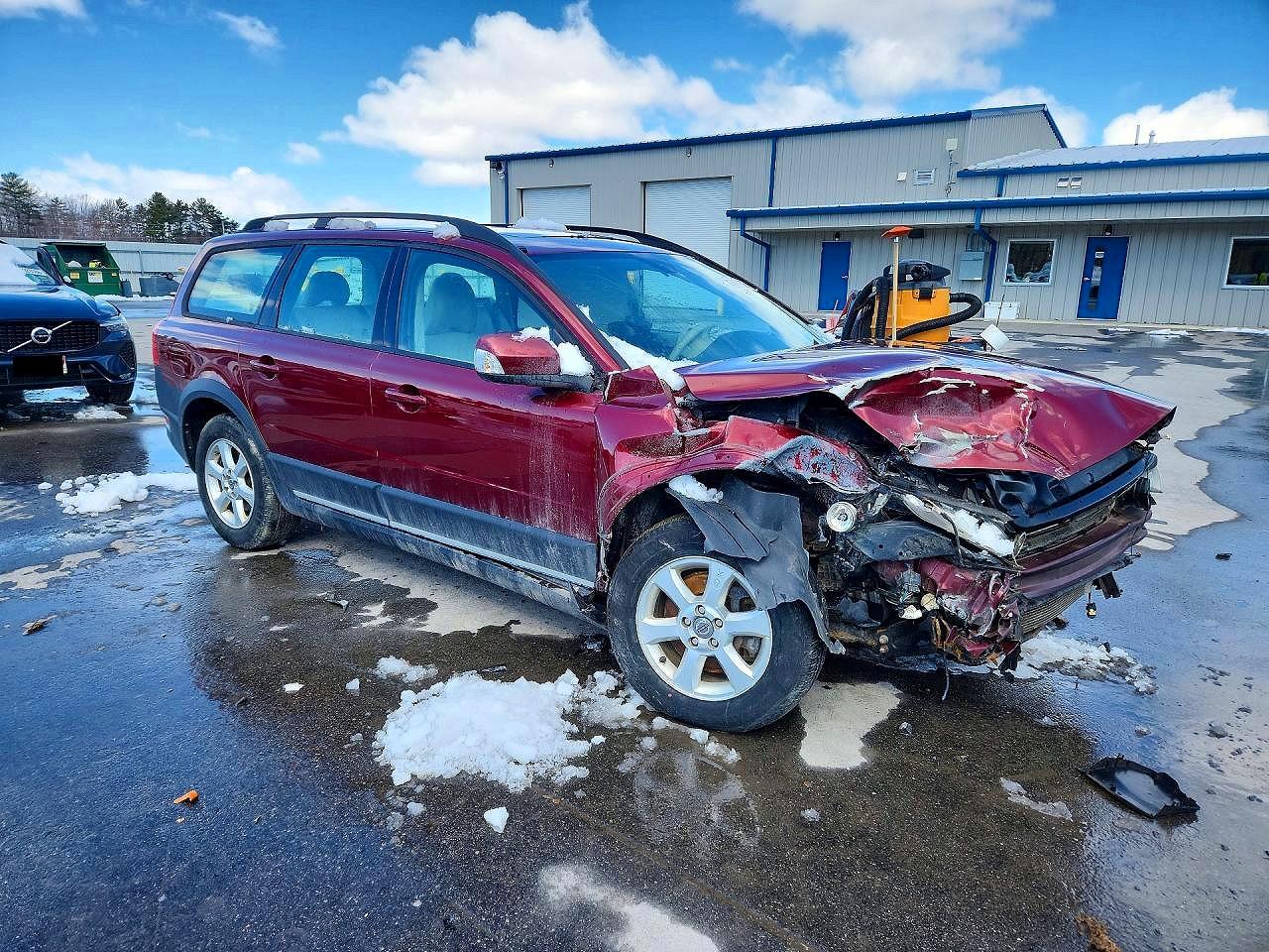 2008 Volvo V70 Maroon vin: YV4BZ982X81015228