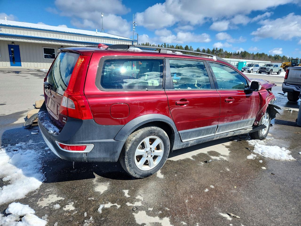 2008 Volvo V70 Maroon vin: YV4BZ982X81015228