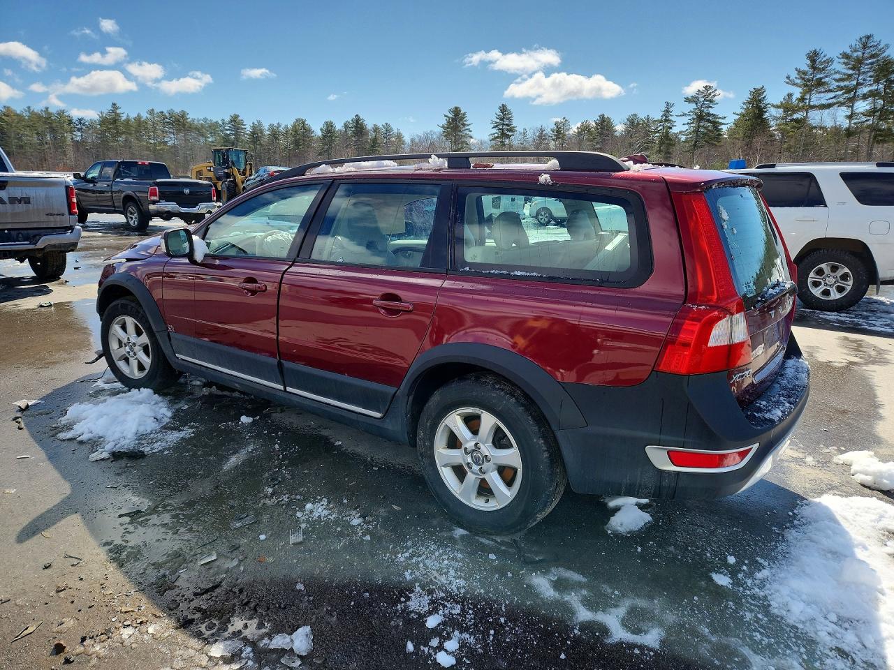 2008 Volvo V70 Maroon vin: YV4BZ982X81015228