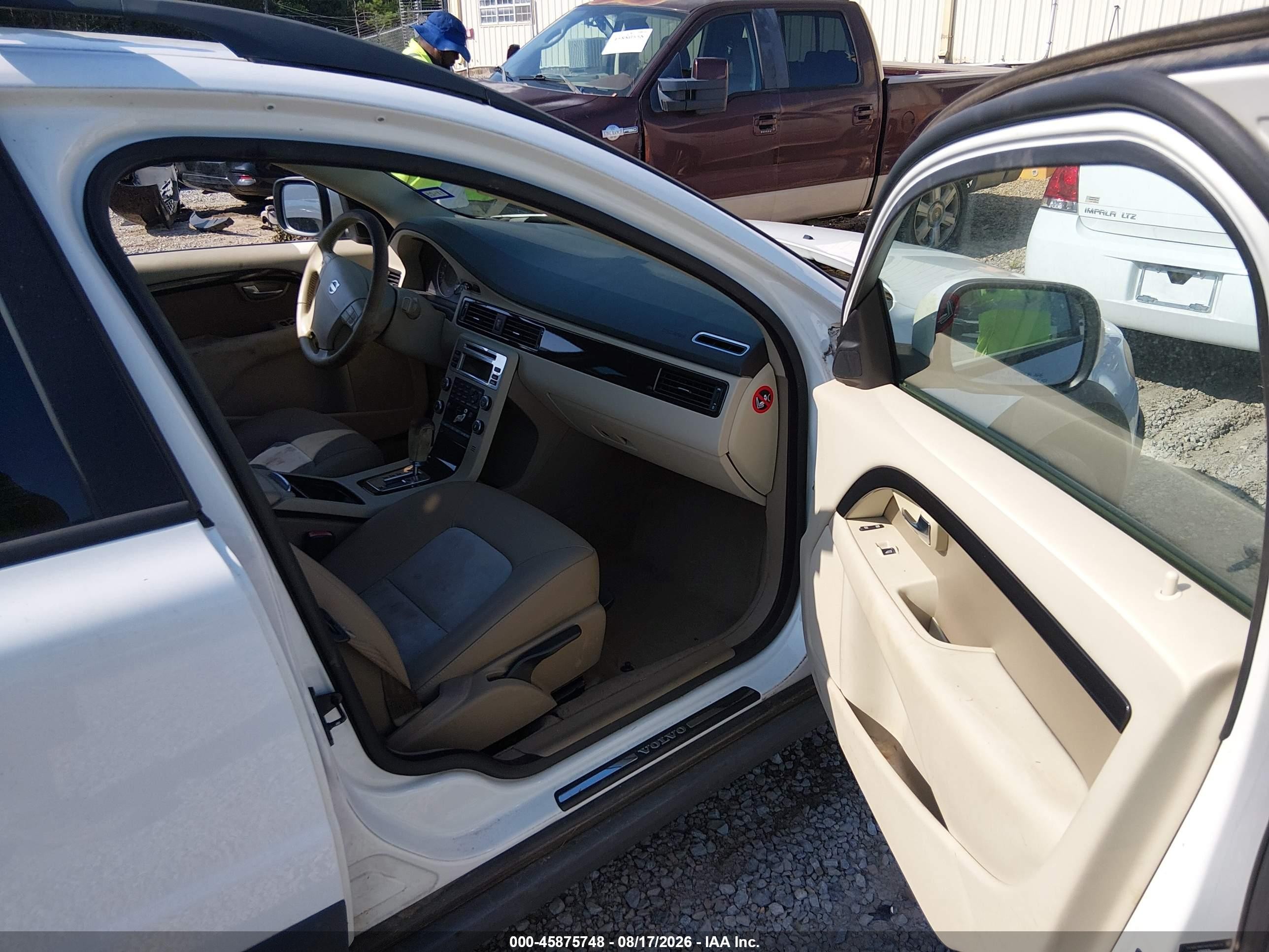 2008 Volvo Xc70 3.2 White vin: YV4BZ982X81028576