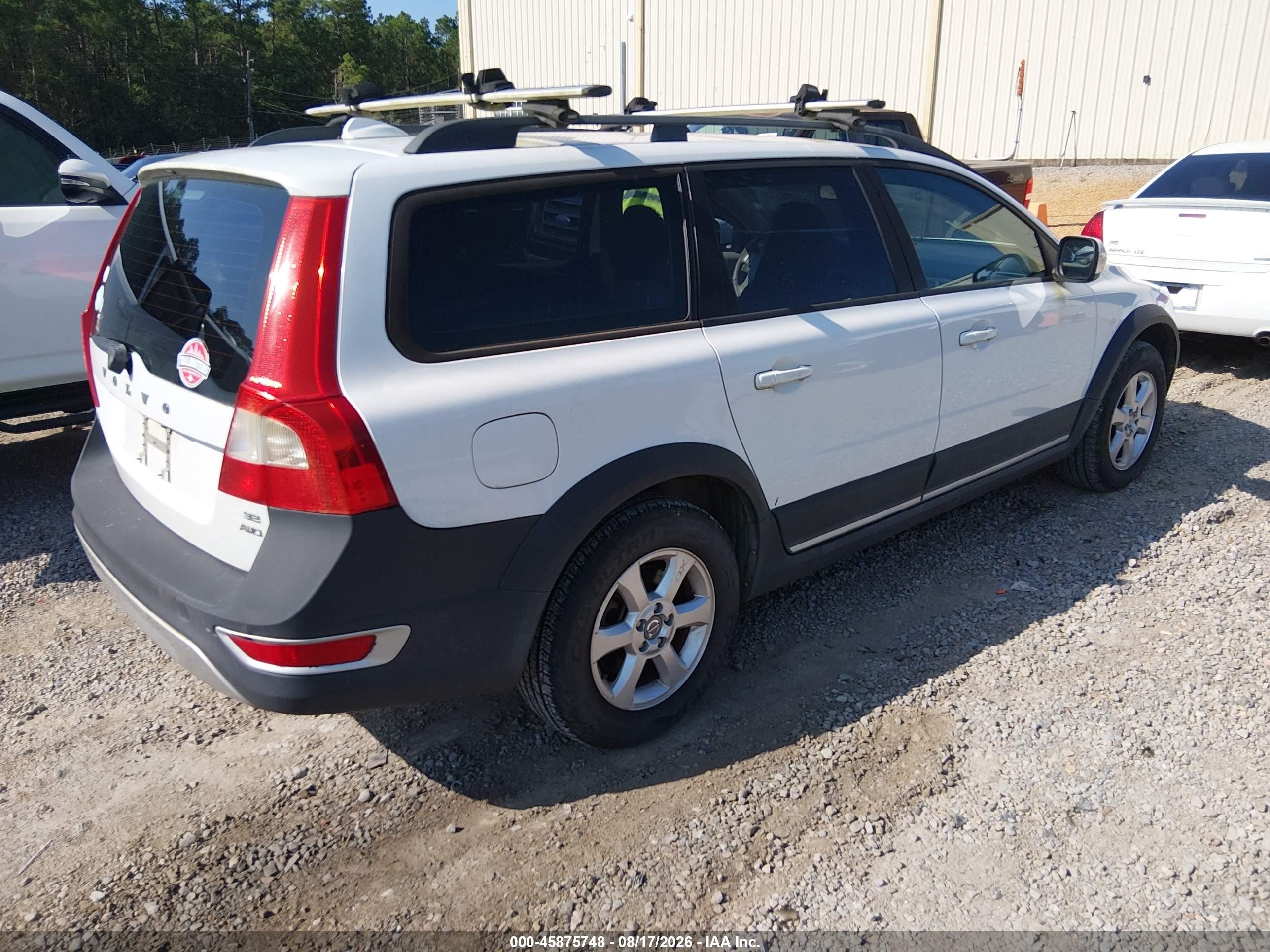 2008 Volvo Xc70 3.2 White vin: YV4BZ982X81028576