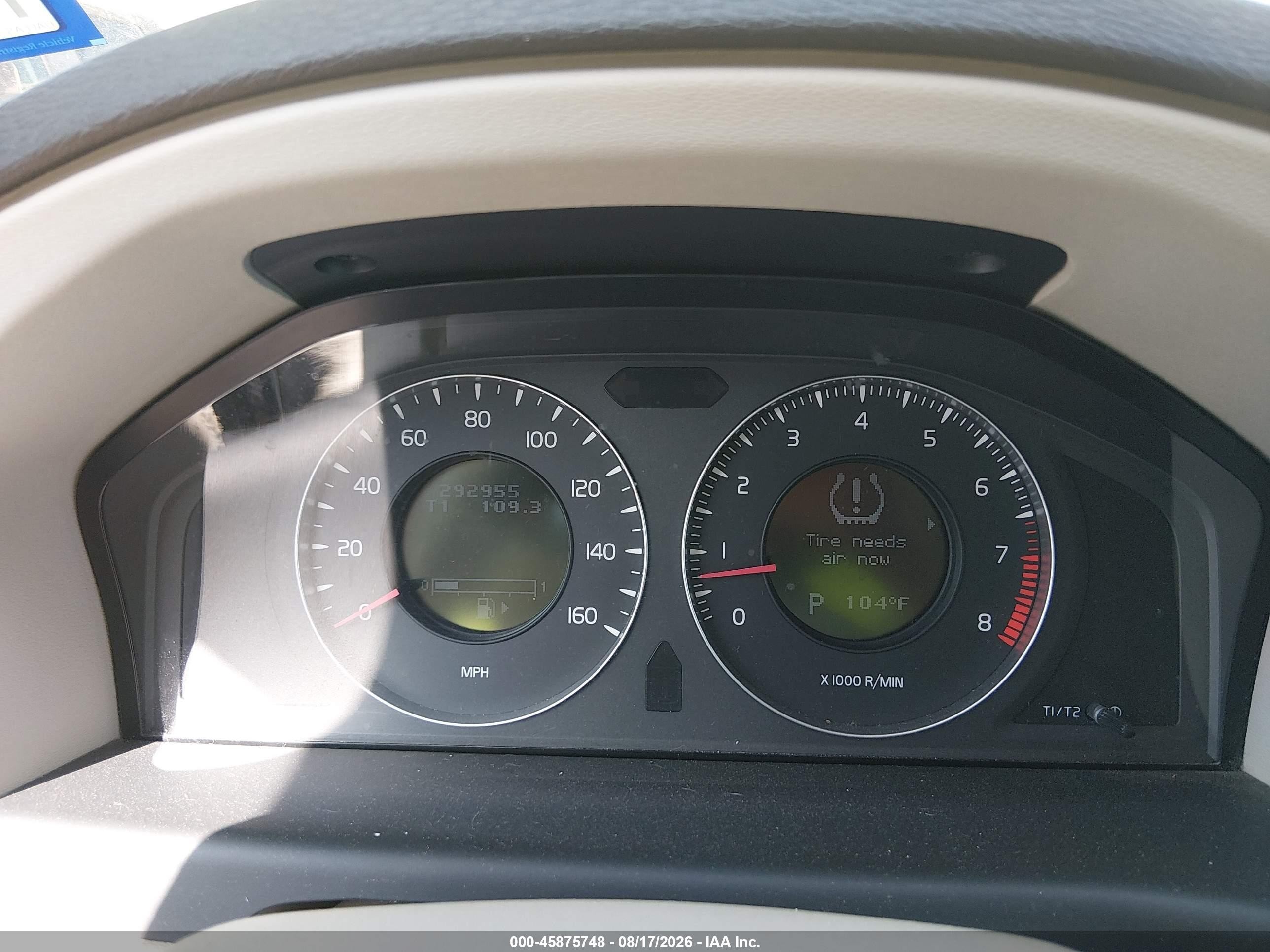 2008 Volvo Xc70 3.2 White vin: YV4BZ982X81028576