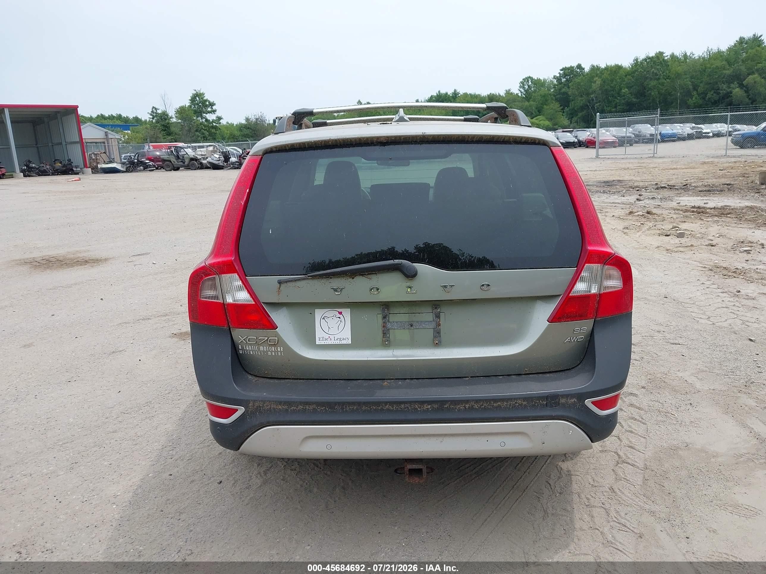 2008 Volvo Xc70 3.2 Gray vin: YV4BZ982X81038265