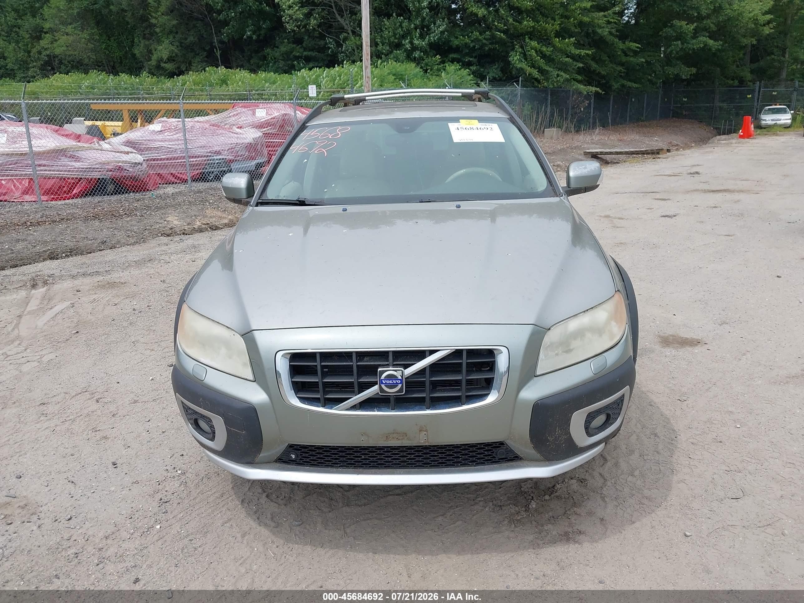 2008 Volvo Xc70 3.2 Gray vin: YV4BZ982X81038265
