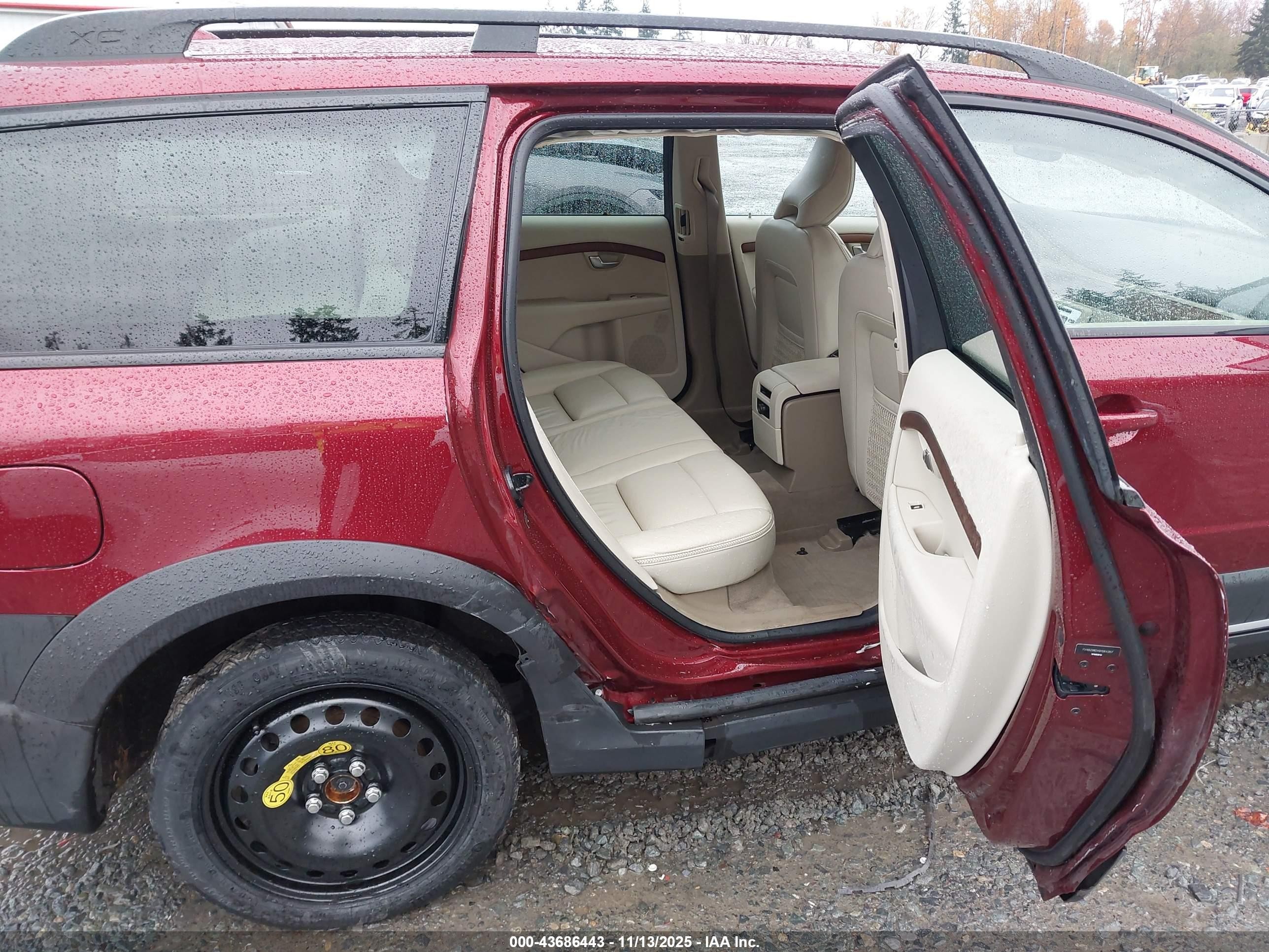 2009 Volvo Xc70 3.2 Burgundy vin: YV4BZ982X91064267