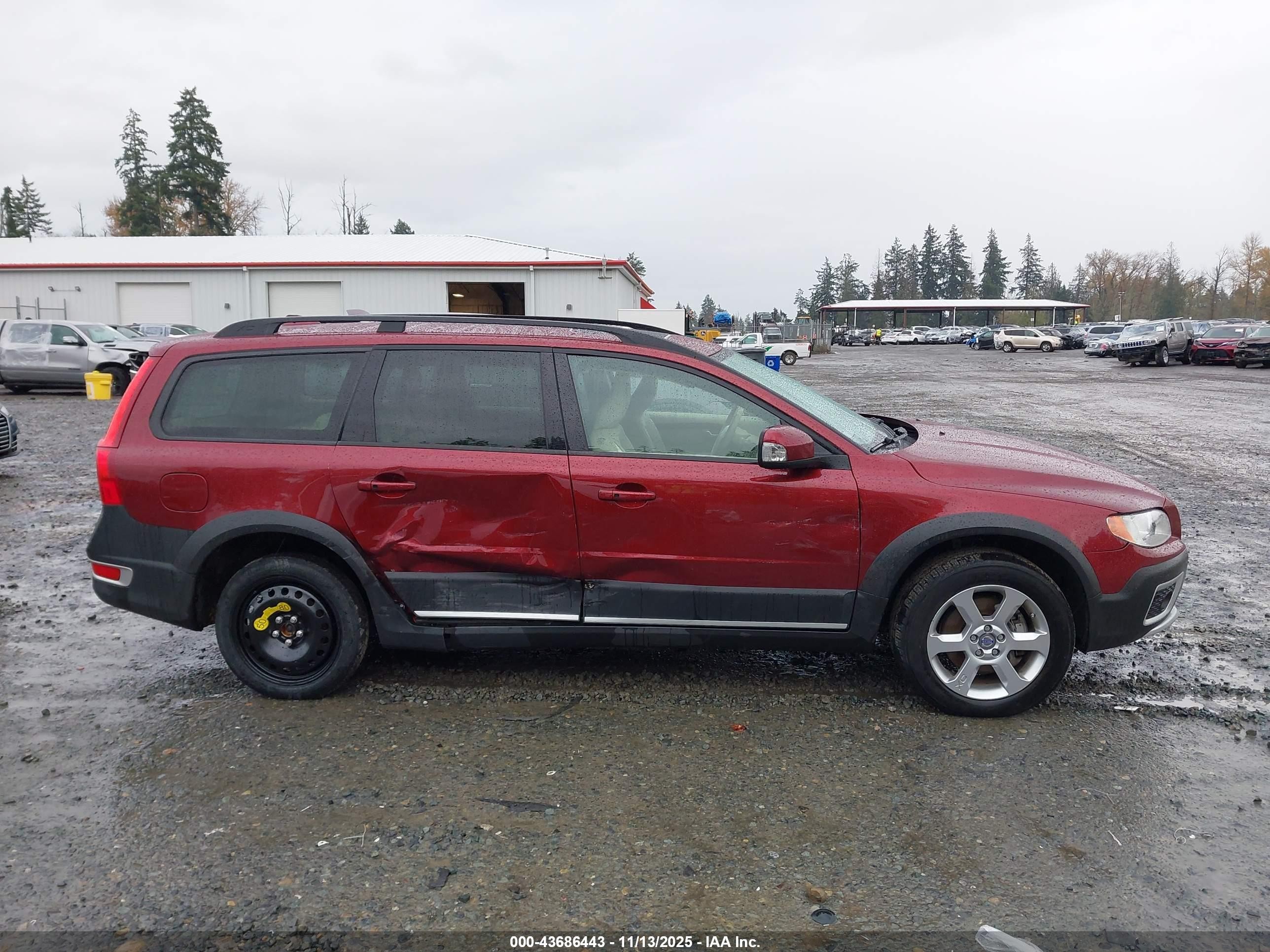 2009 Volvo Xc70 3.2 Burgundy vin: YV4BZ982X91064267