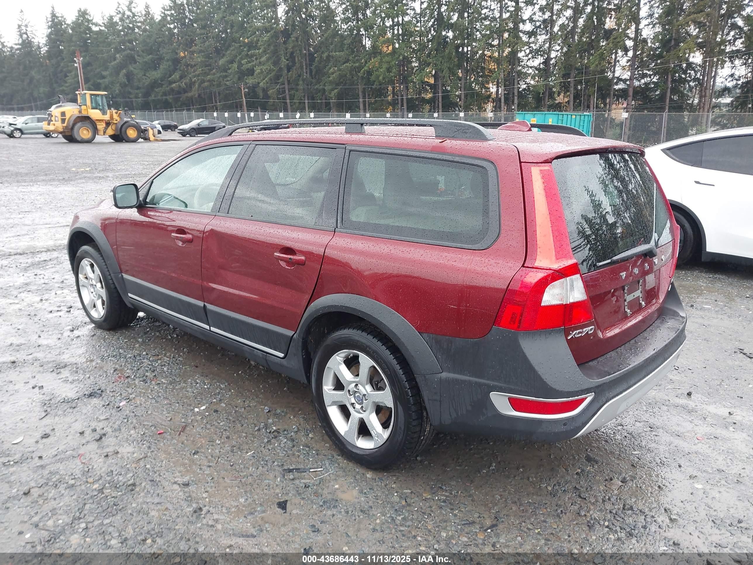 2009 Volvo Xc70 3.2 Burgundy vin: YV4BZ982X91064267