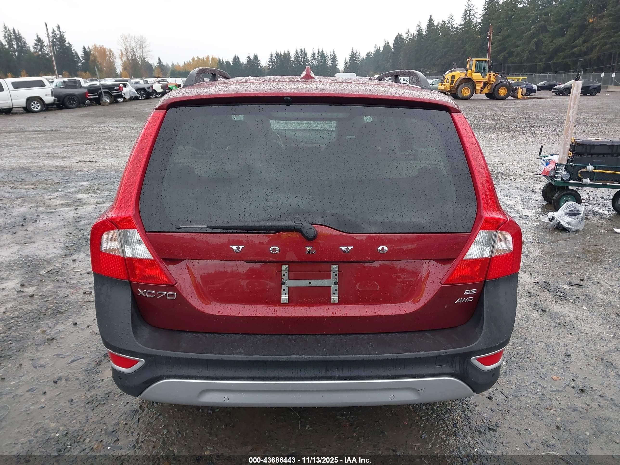 2009 Volvo Xc70 3.2 Burgundy vin: YV4BZ982X91064267
