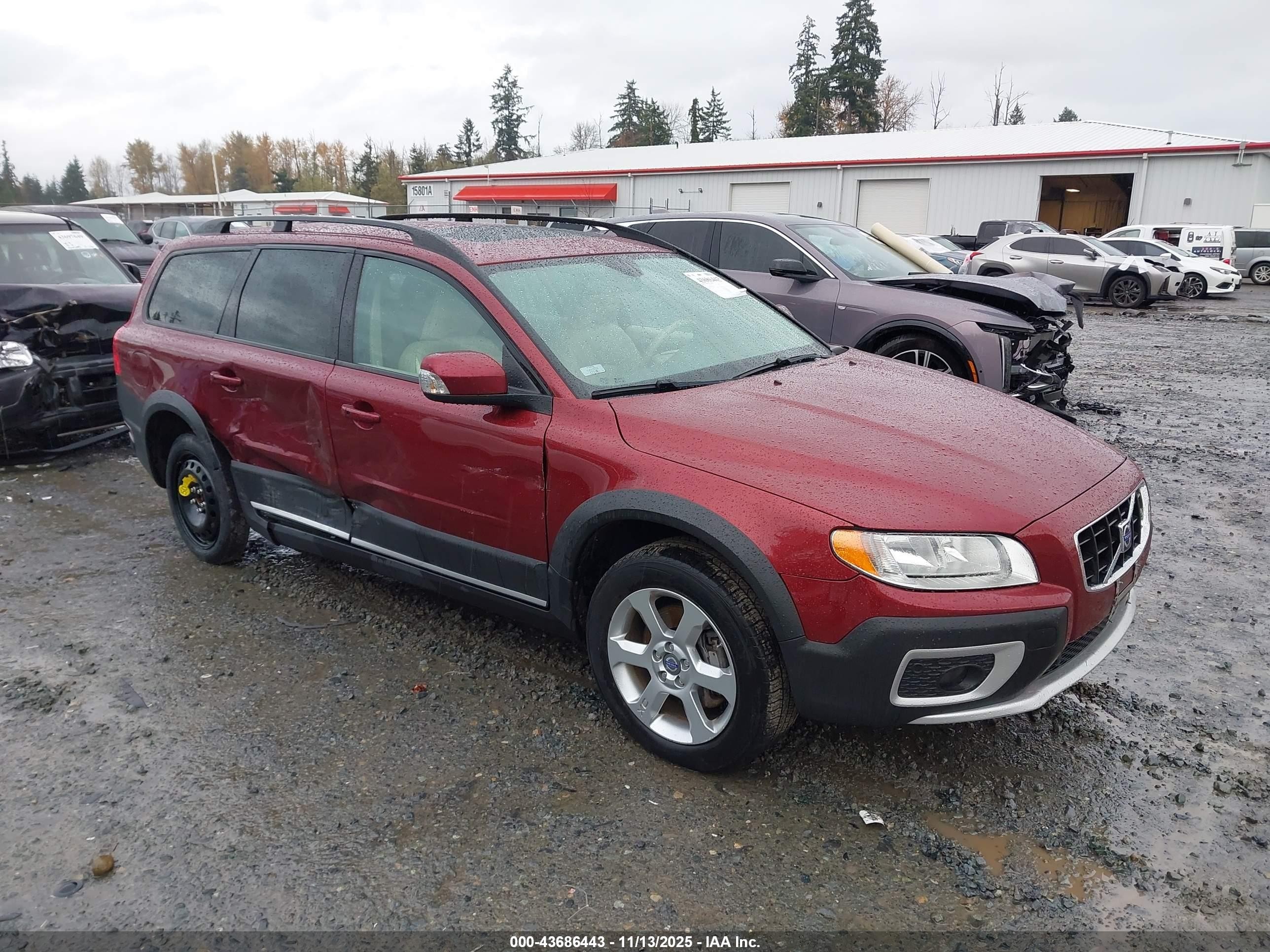 2009 Volvo Xc70 3.2 Burgundy vin: YV4BZ982X91064267