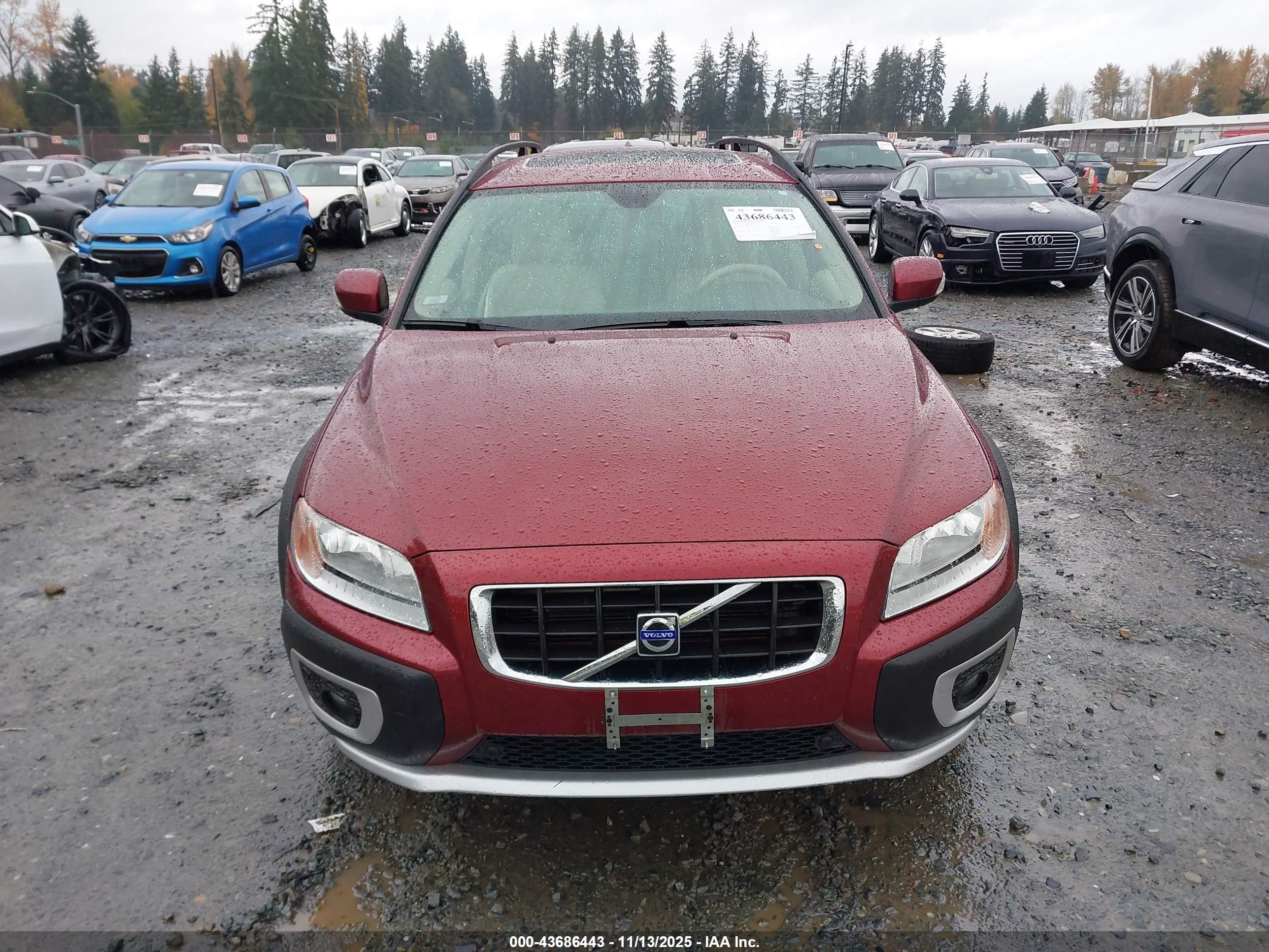 2009 Volvo Xc70 3.2 Burgundy vin: YV4BZ982X91064267
