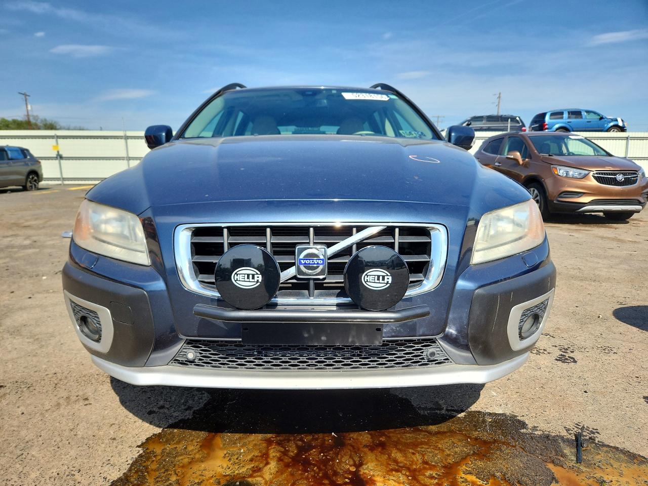 2009 Volvo Xc70 T6 Blue vin: YV4BZ992491056731