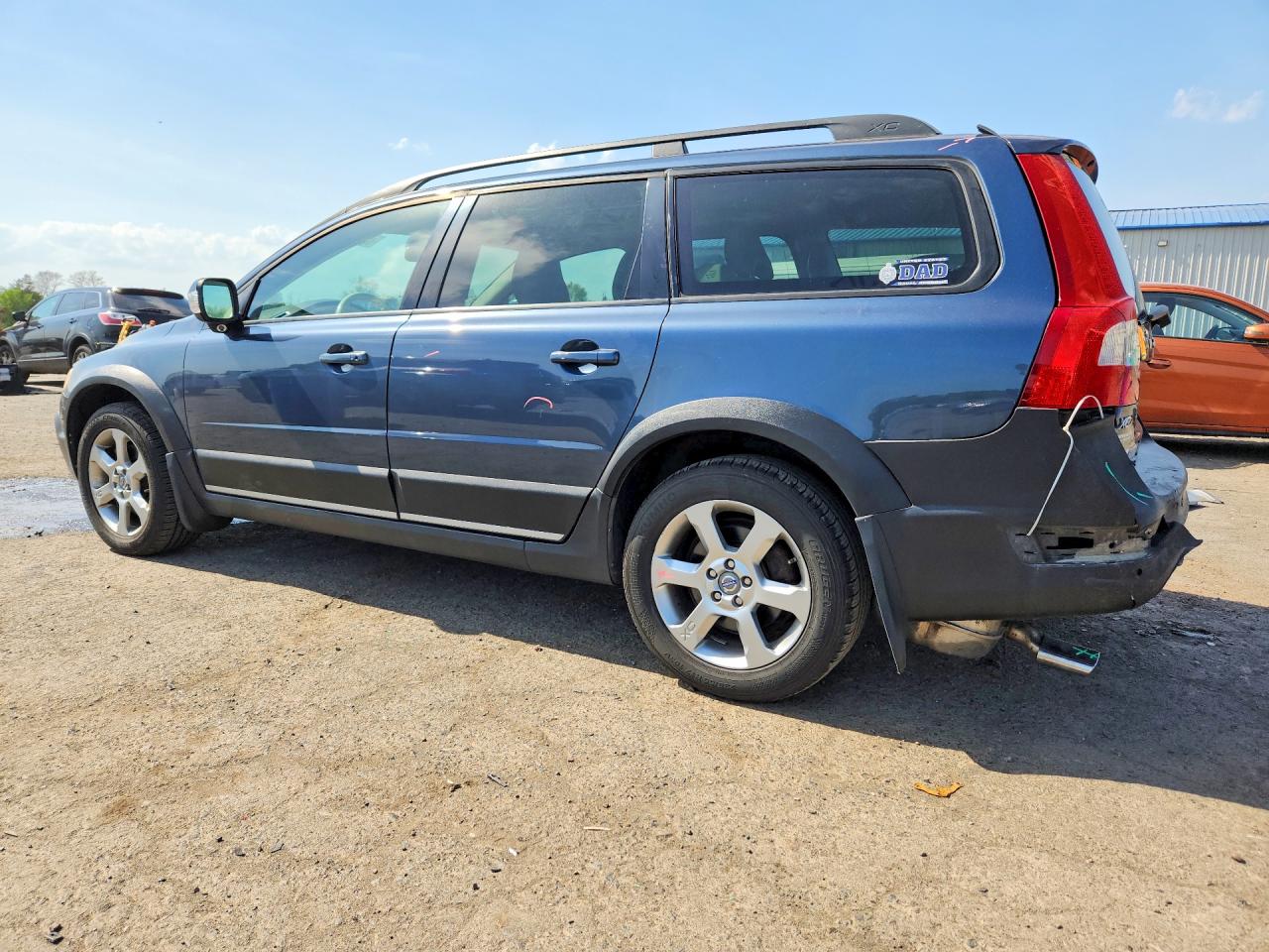 2009 Volvo Xc70 T6 Blue vin: YV4BZ992491056731