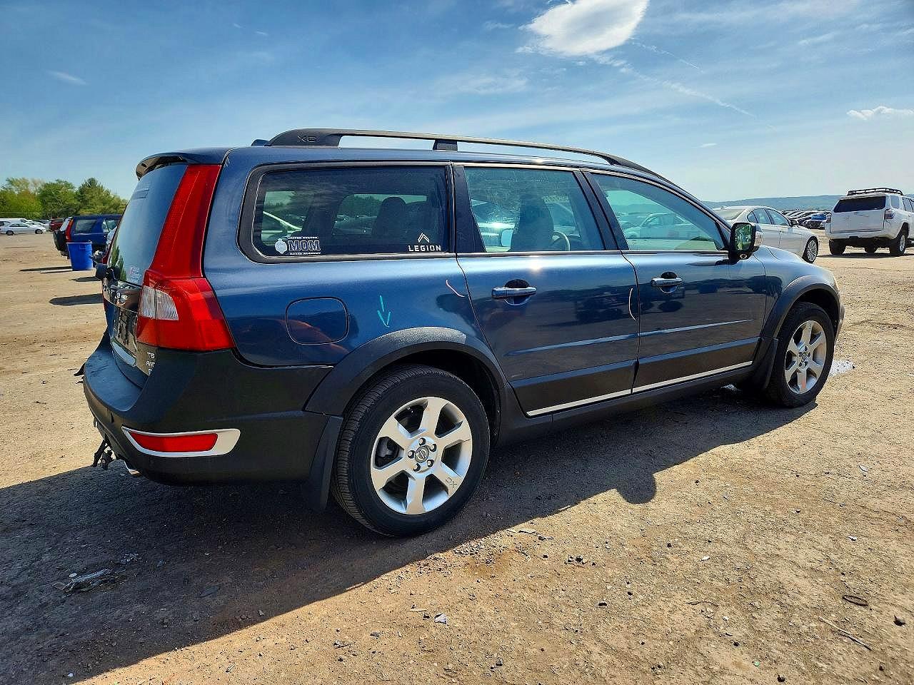 2009 Volvo Xc70 T6 Blue vin: YV4BZ992491056731