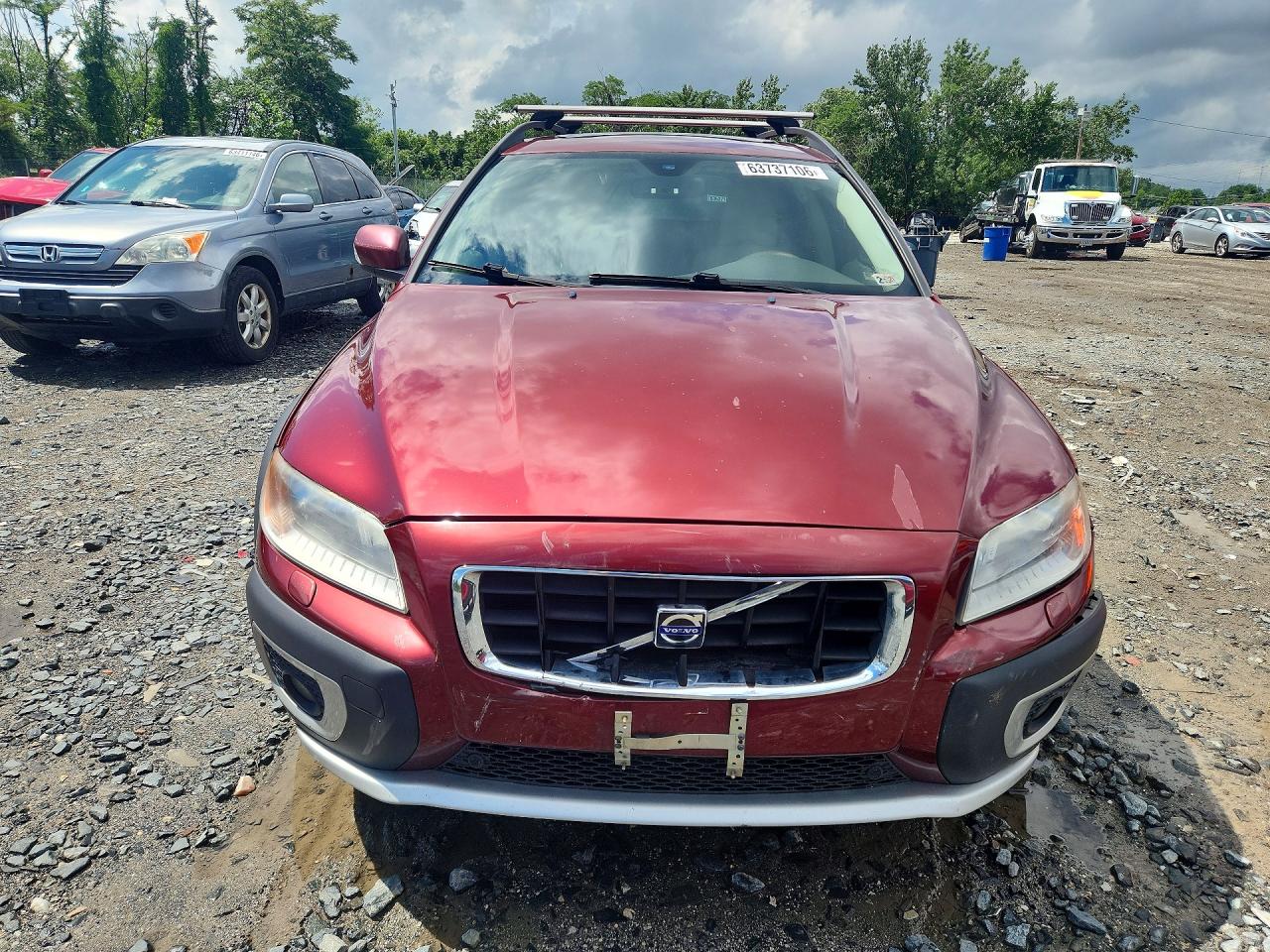2009 Volvo Xc70 T6 Бордовый vin: YV4BZ992991050200