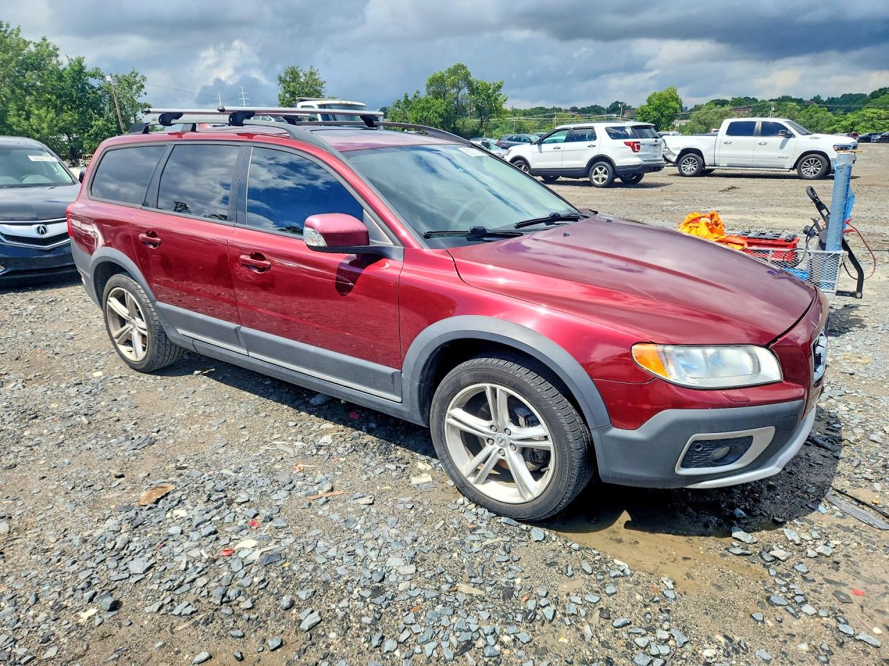 2009 Volvo Xc70 T6 Бордовый vin: YV4BZ992991050200