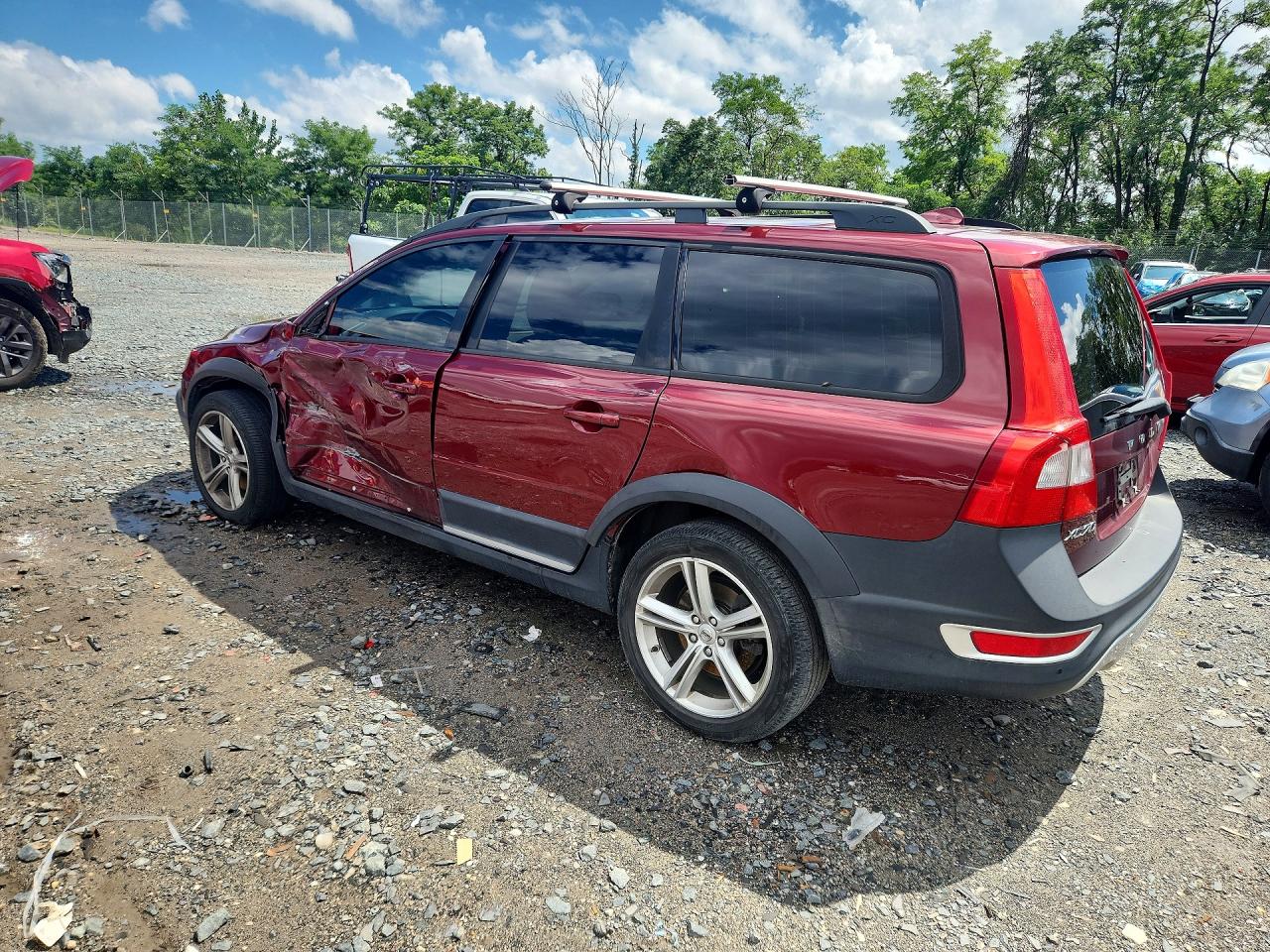 2009 Volvo Xc70 T6 Бордовый vin: YV4BZ992991050200