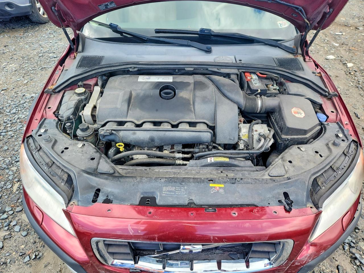 2009 Volvo Xc70 T6 Бордовый vin: YV4BZ992991050200