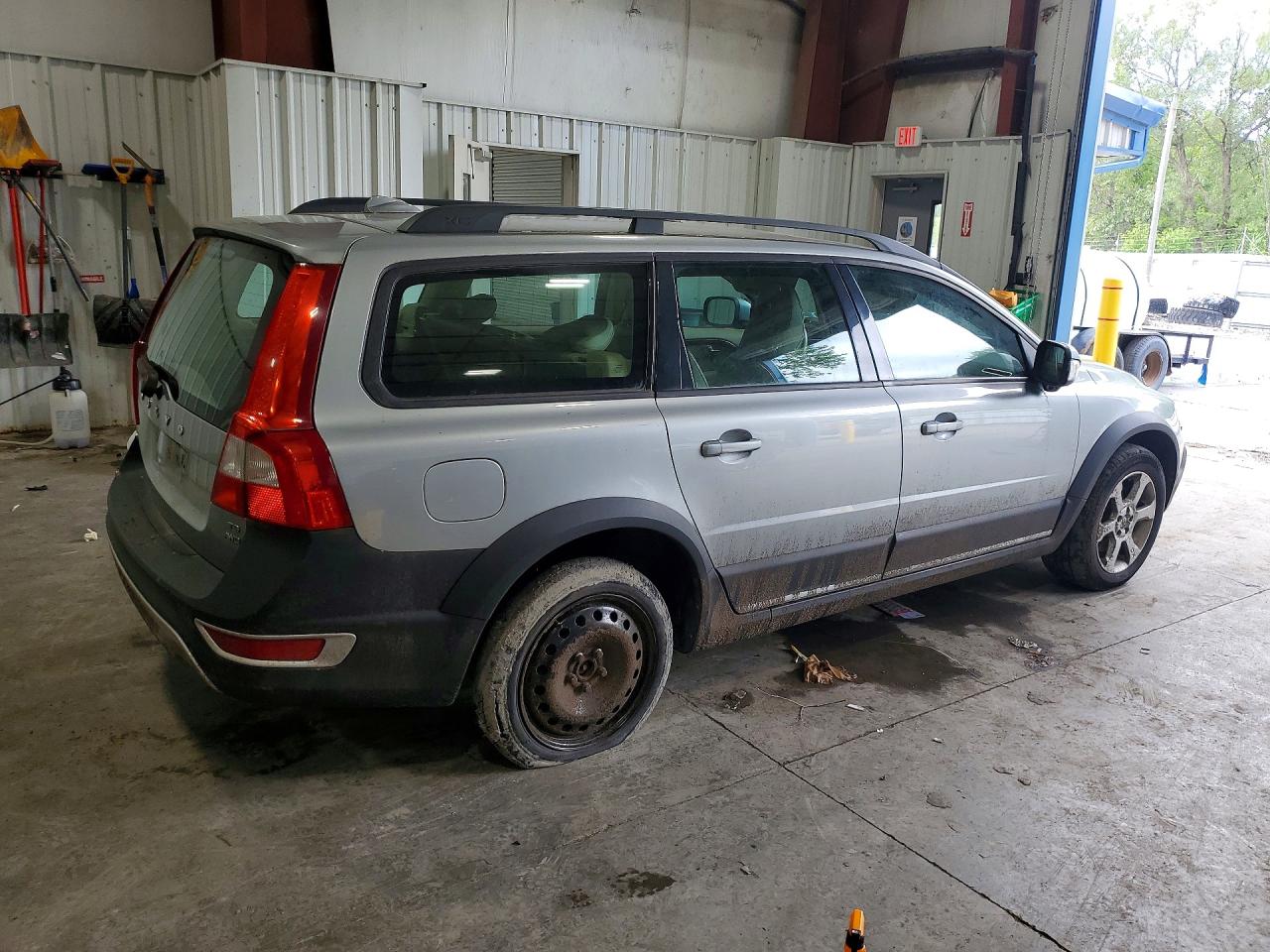 2009 Volvo Xc70 T6 Silver vin: YV4BZ992991055977