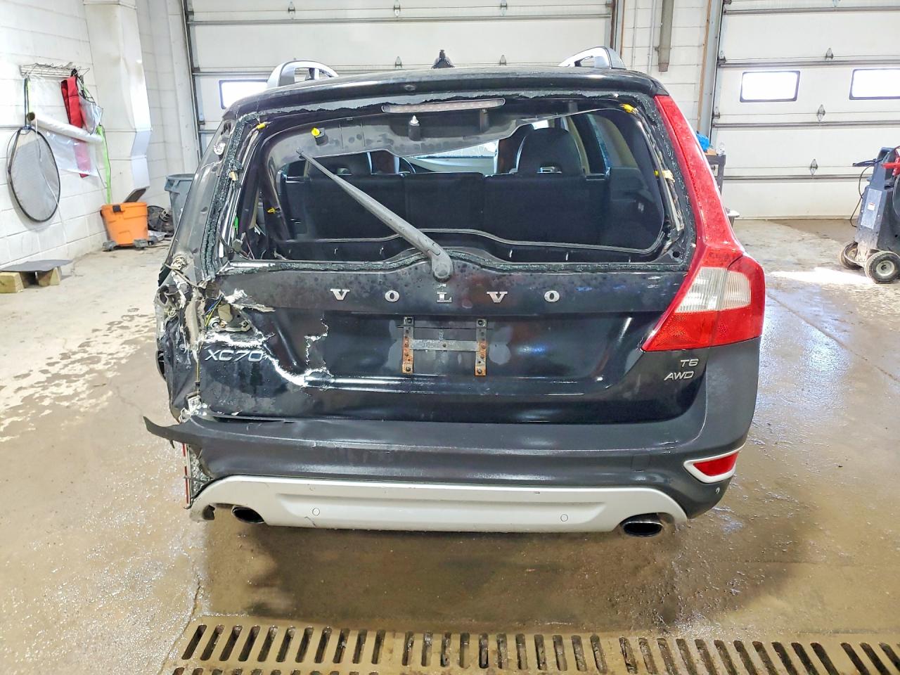 2009 Volvo Xc70 T6 Black vin: YV4BZ992X91049878