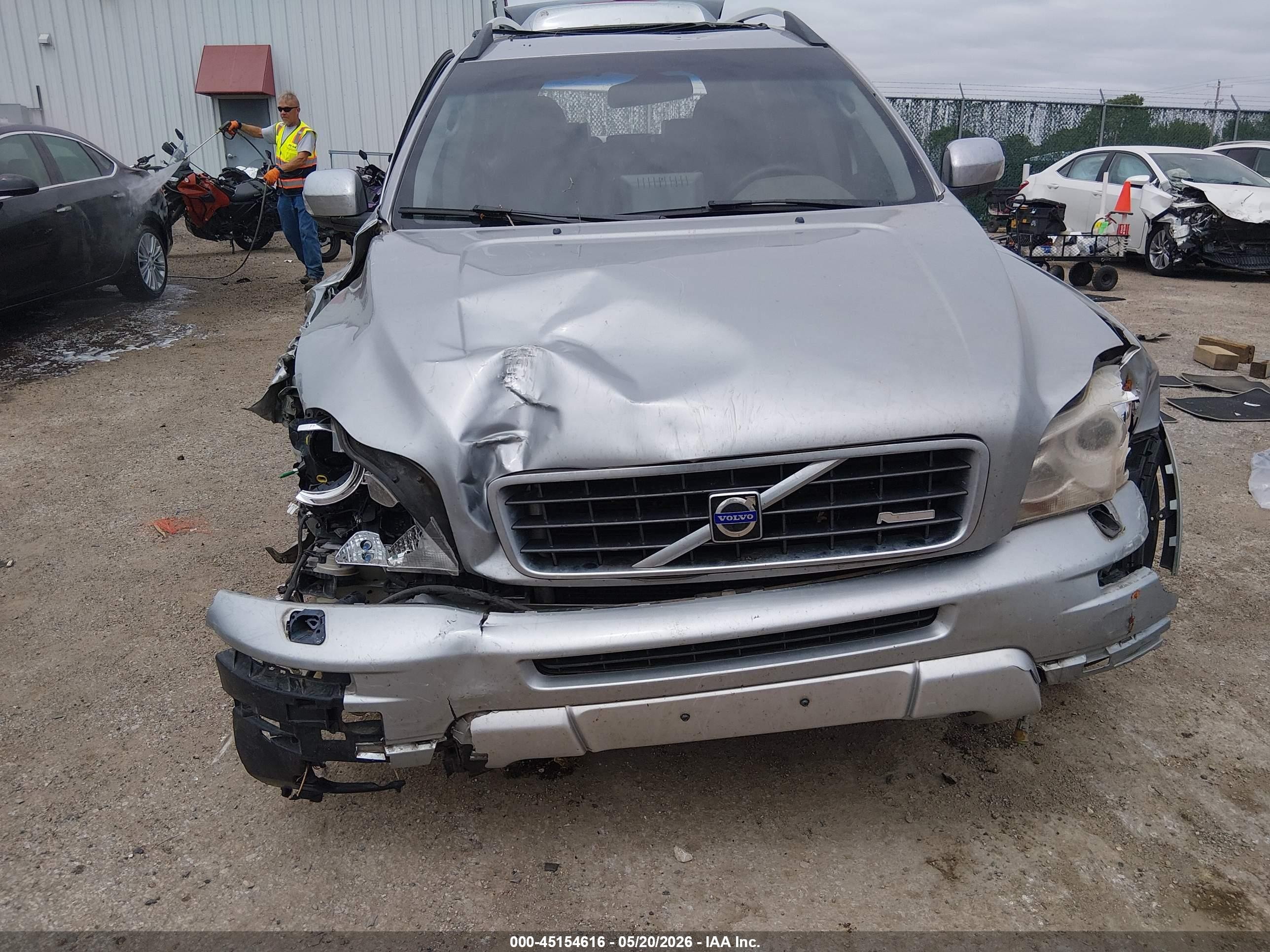 2009 Volvo Xc90 3.2/3.2 R-design Silver vin: YV4CF982891502006