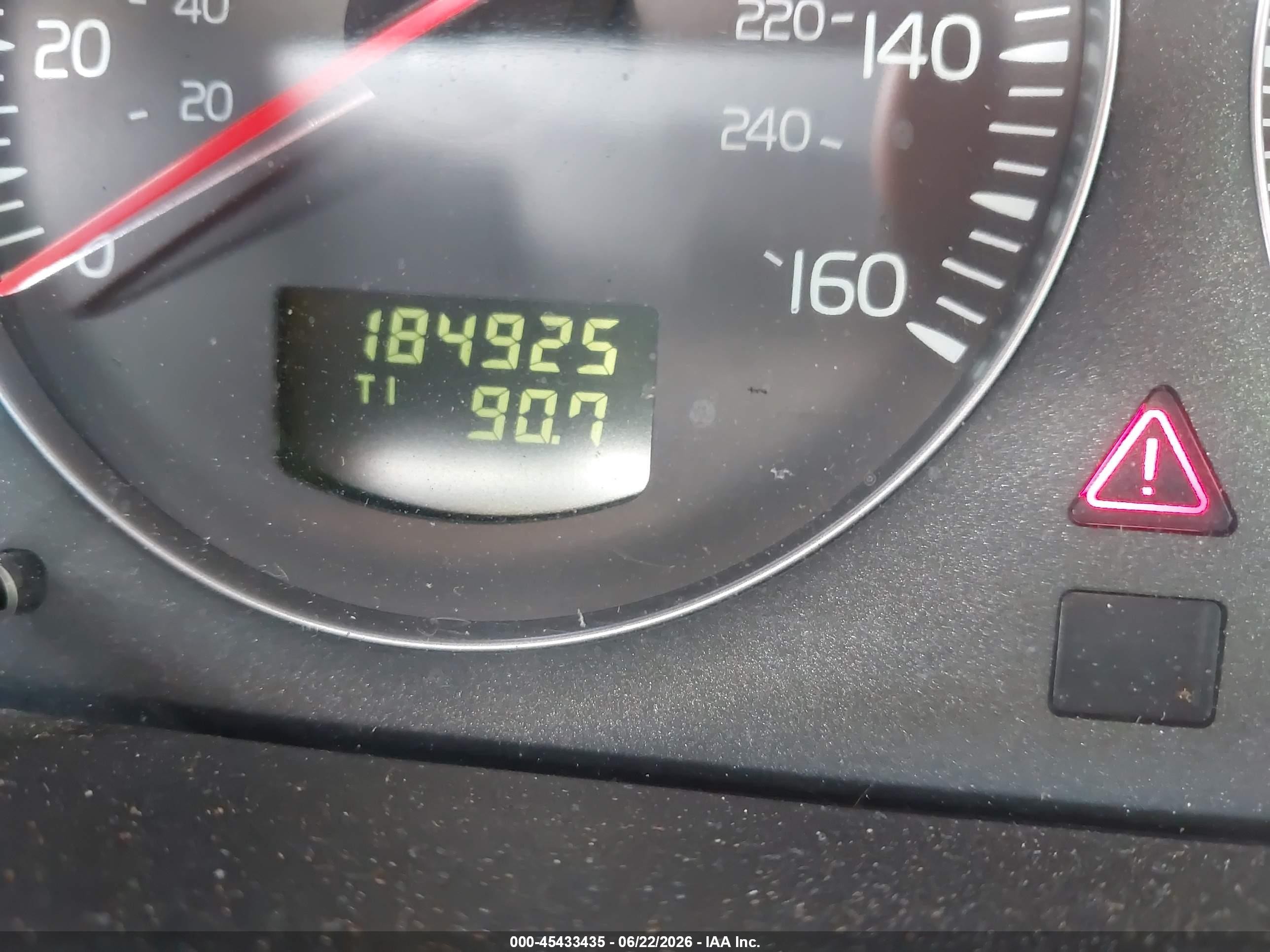 2006 Volvo Xc90 2.5t Black vin: YV4CM592661262317