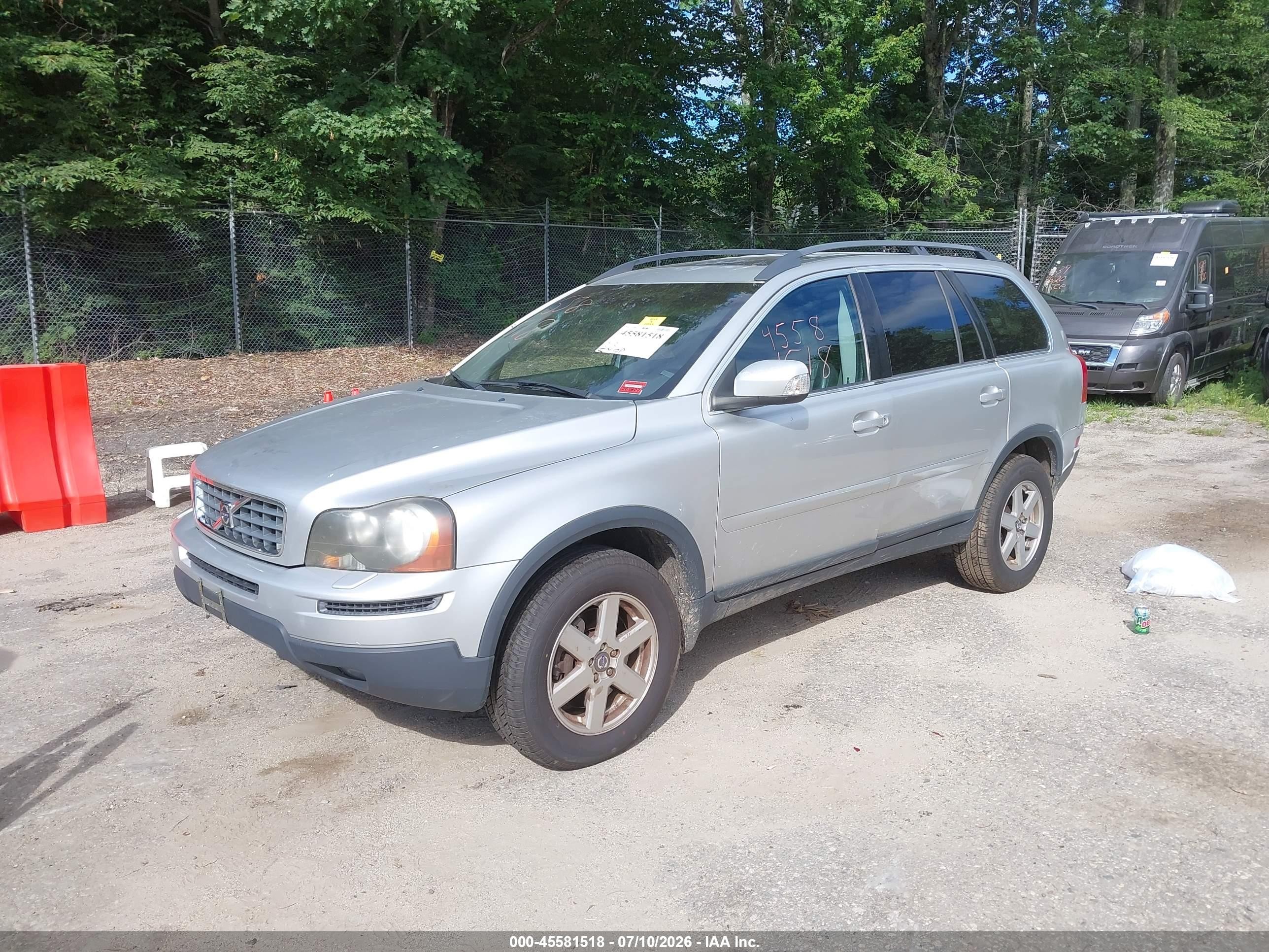 2007 Volvo Xc90 3.2 Silver vin: YV4CM982171347396