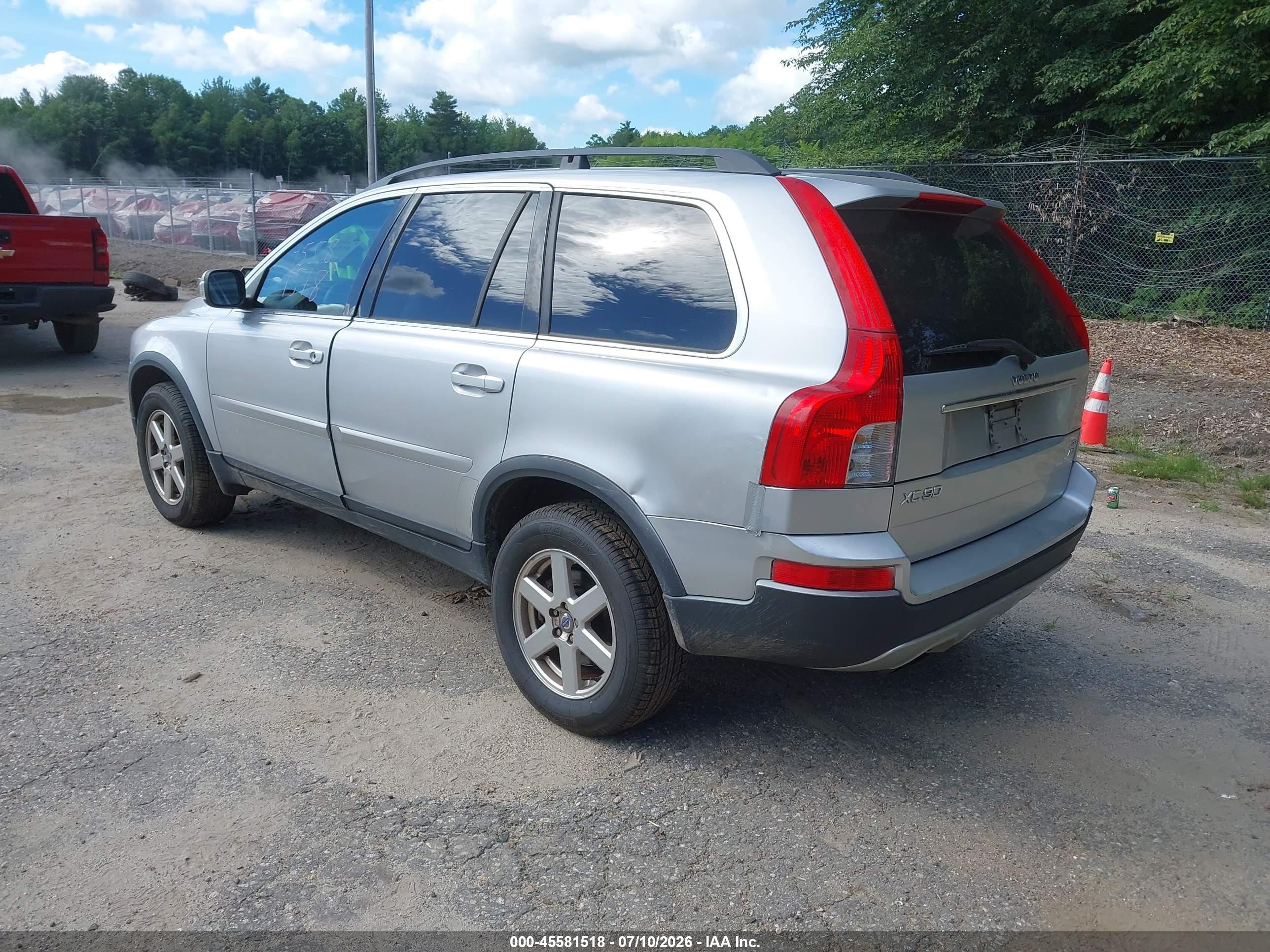 2007 Volvo Xc90 3.2 Silver vin: YV4CM982171347396