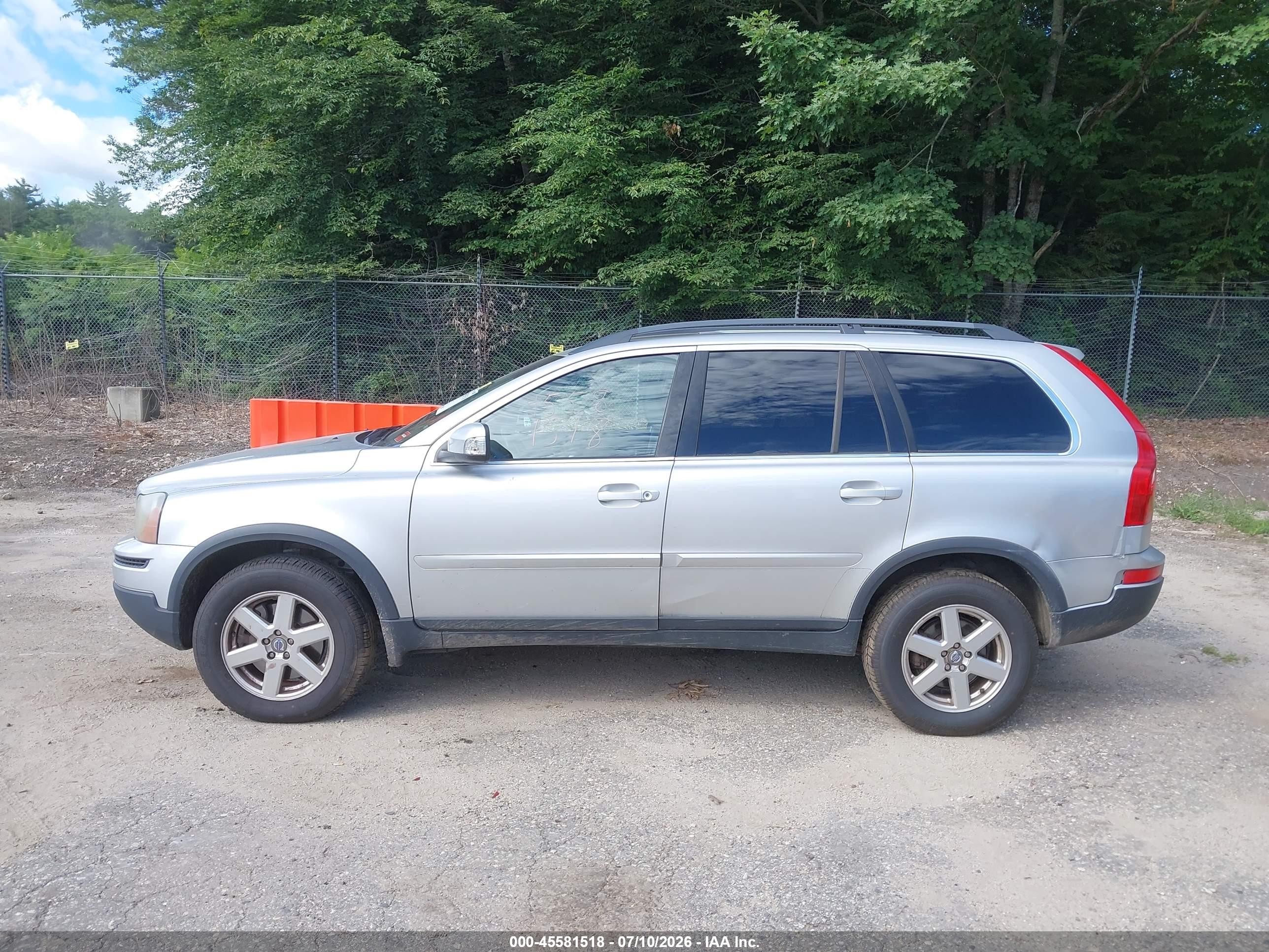 2007 Volvo Xc90 3.2 Silver vin: YV4CM982171347396