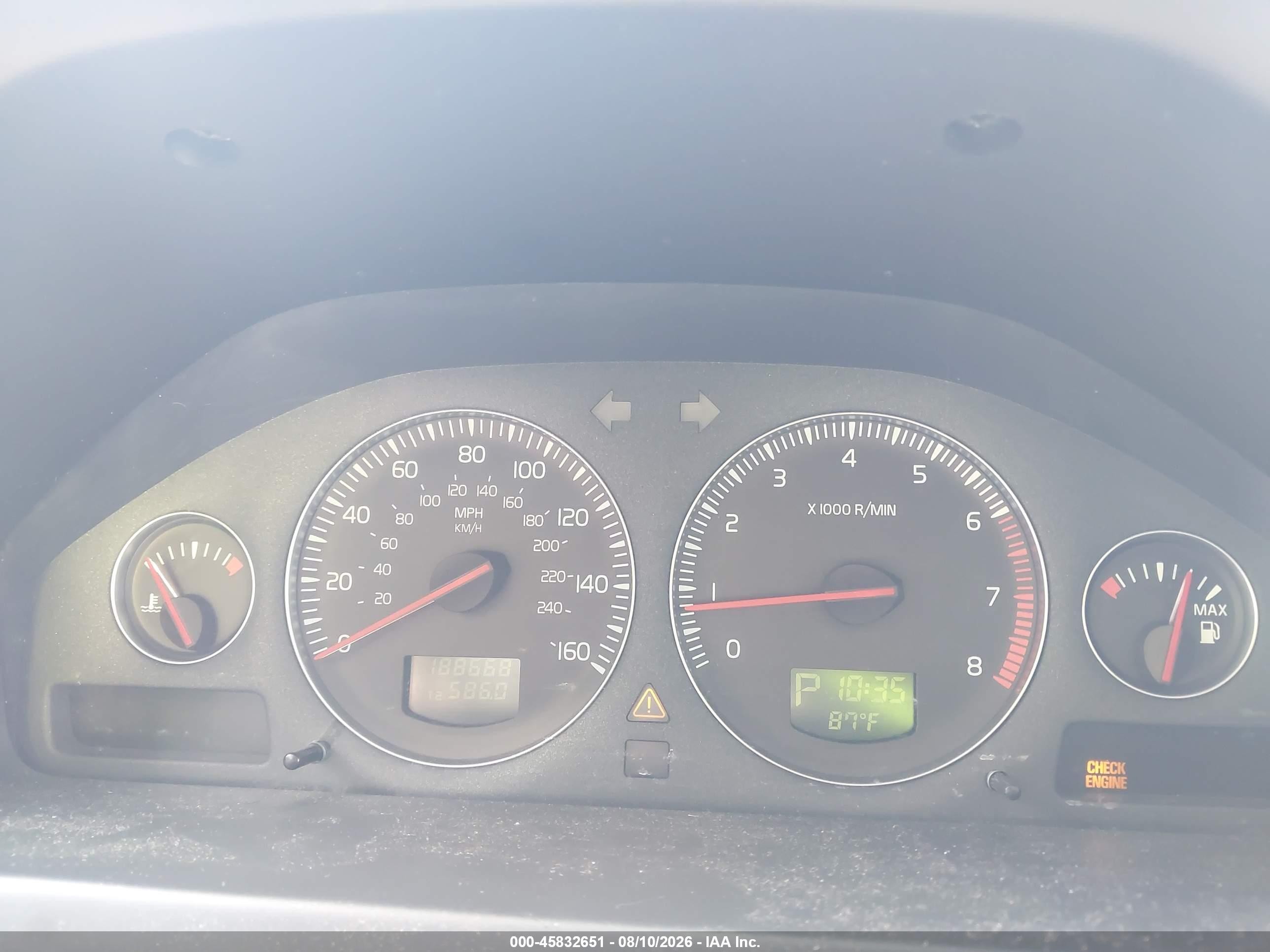 2006 Volvo Xc90 2.5t Black vin: YV4CN592561242797