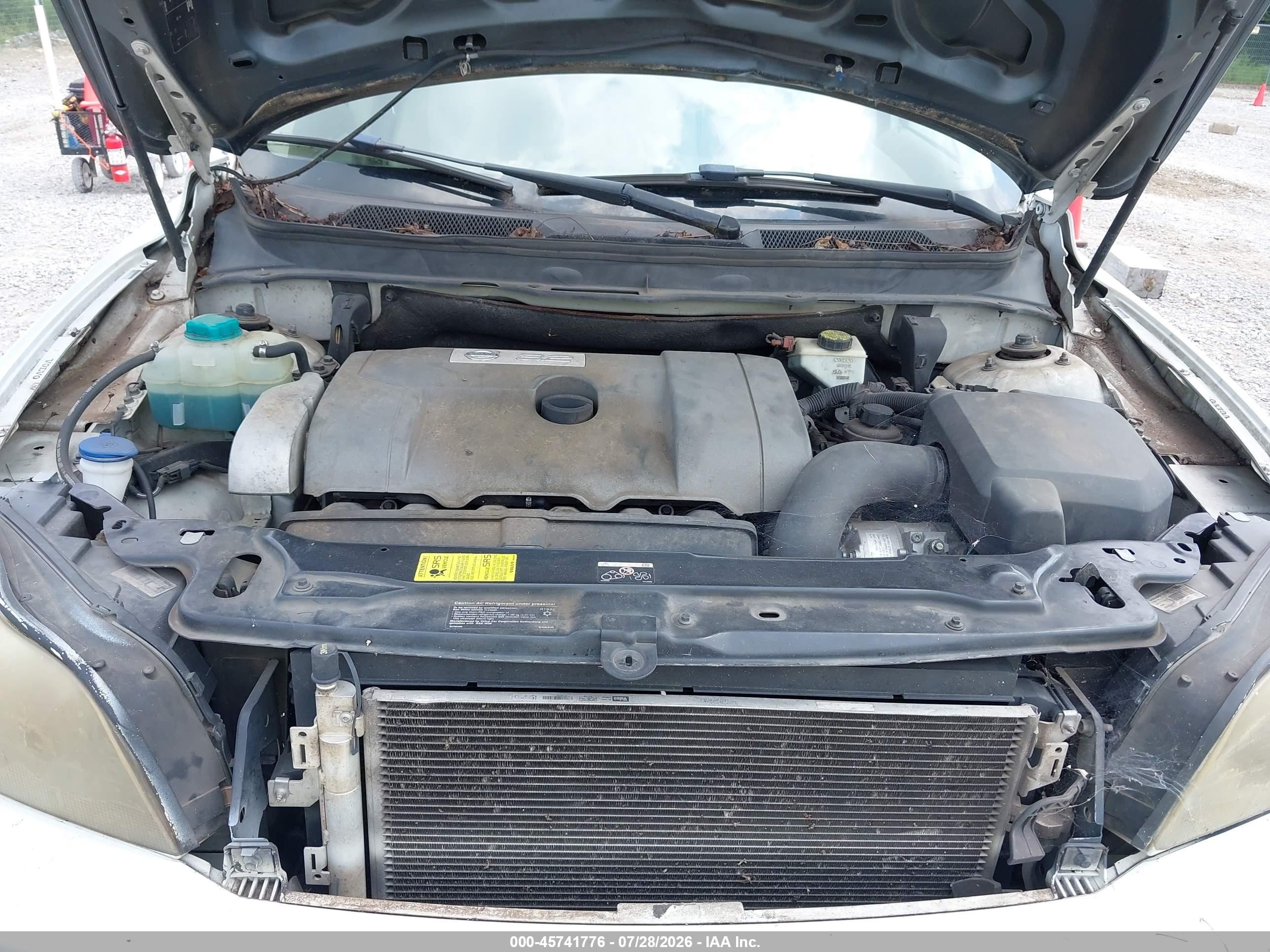 2007 Volvo Xc90 3.2 Белый vin: YV4CN982571382780