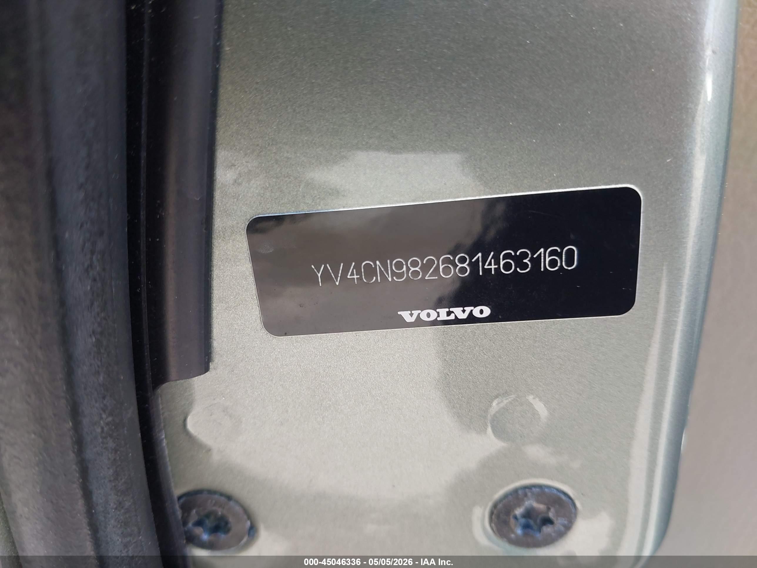 2008 Volvo Xc90 3.2 Gray vin: YV4CN982681463160