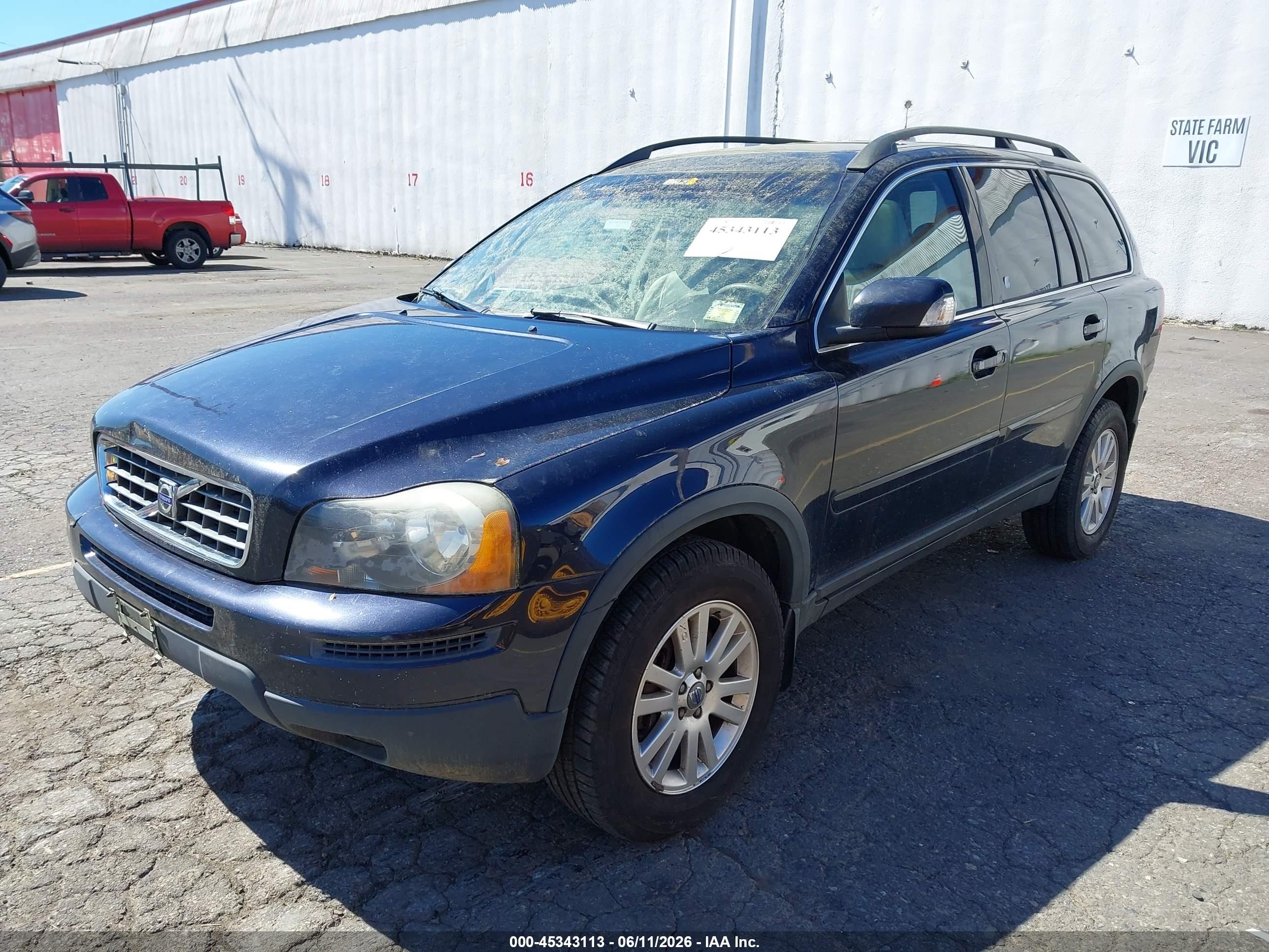 2008 Volvo Xc90 3.2 Blue vin: YV4CN982781448070