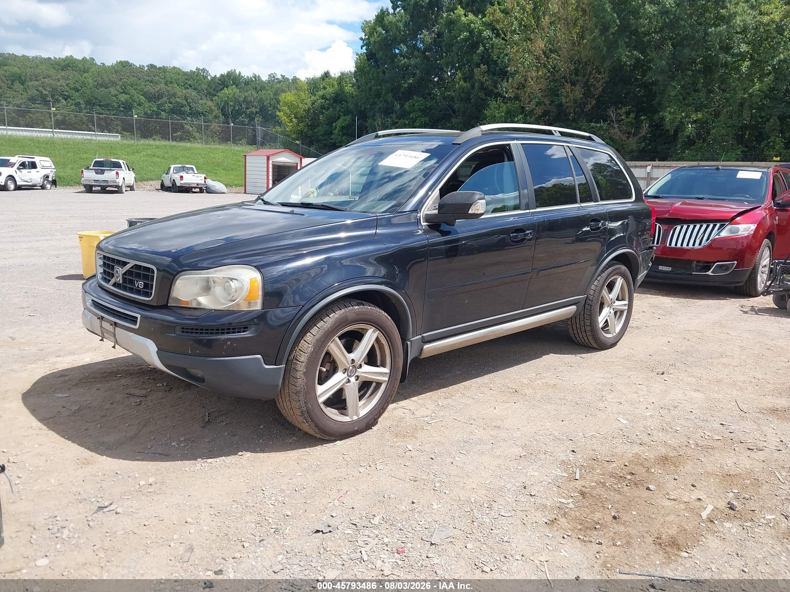 2008 Volvo Xc90 V8 Sport Black vin: YV4CT852581436231