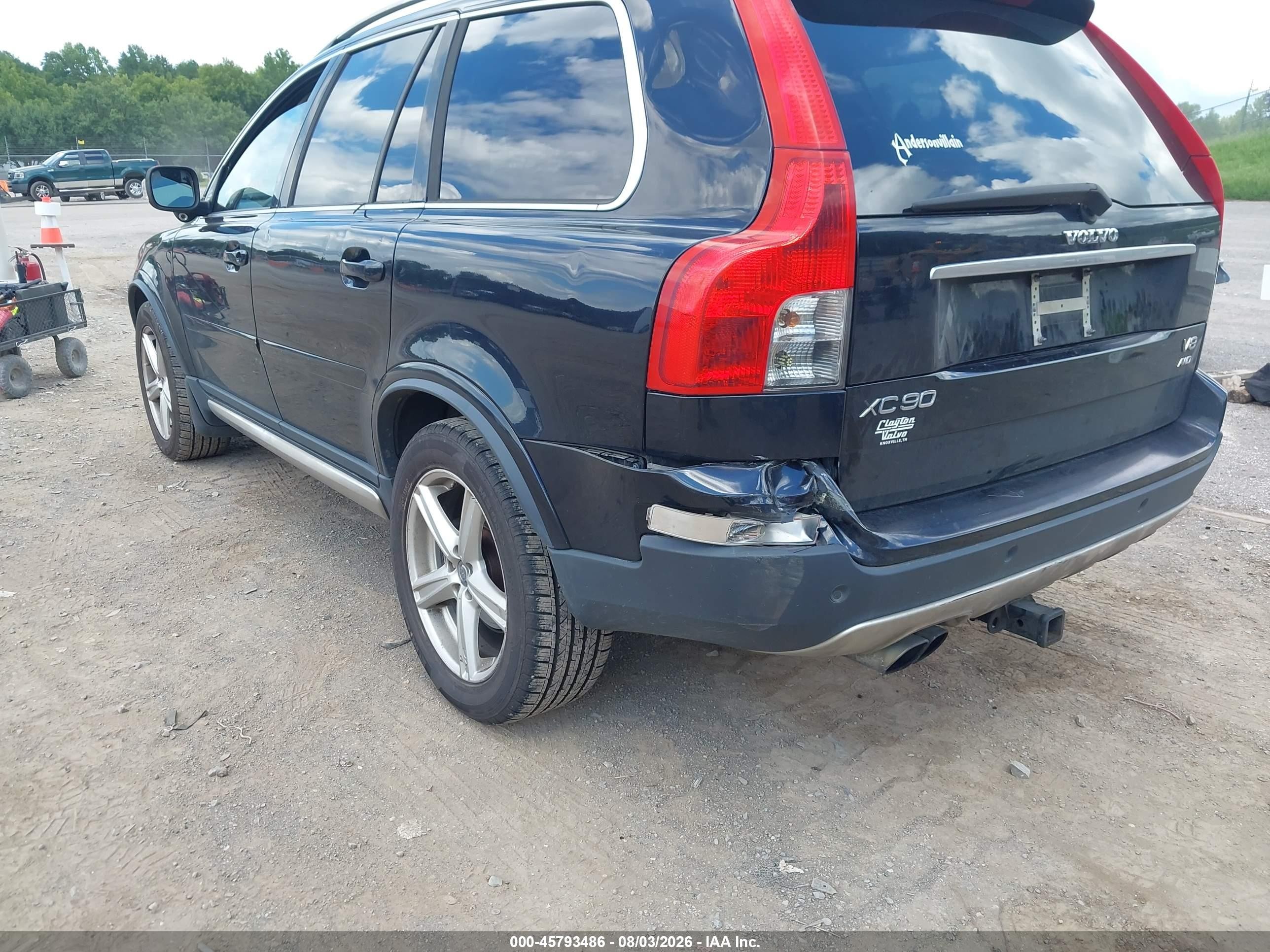 2008 Volvo Xc90 V8 Sport Black vin: YV4CT852581436231