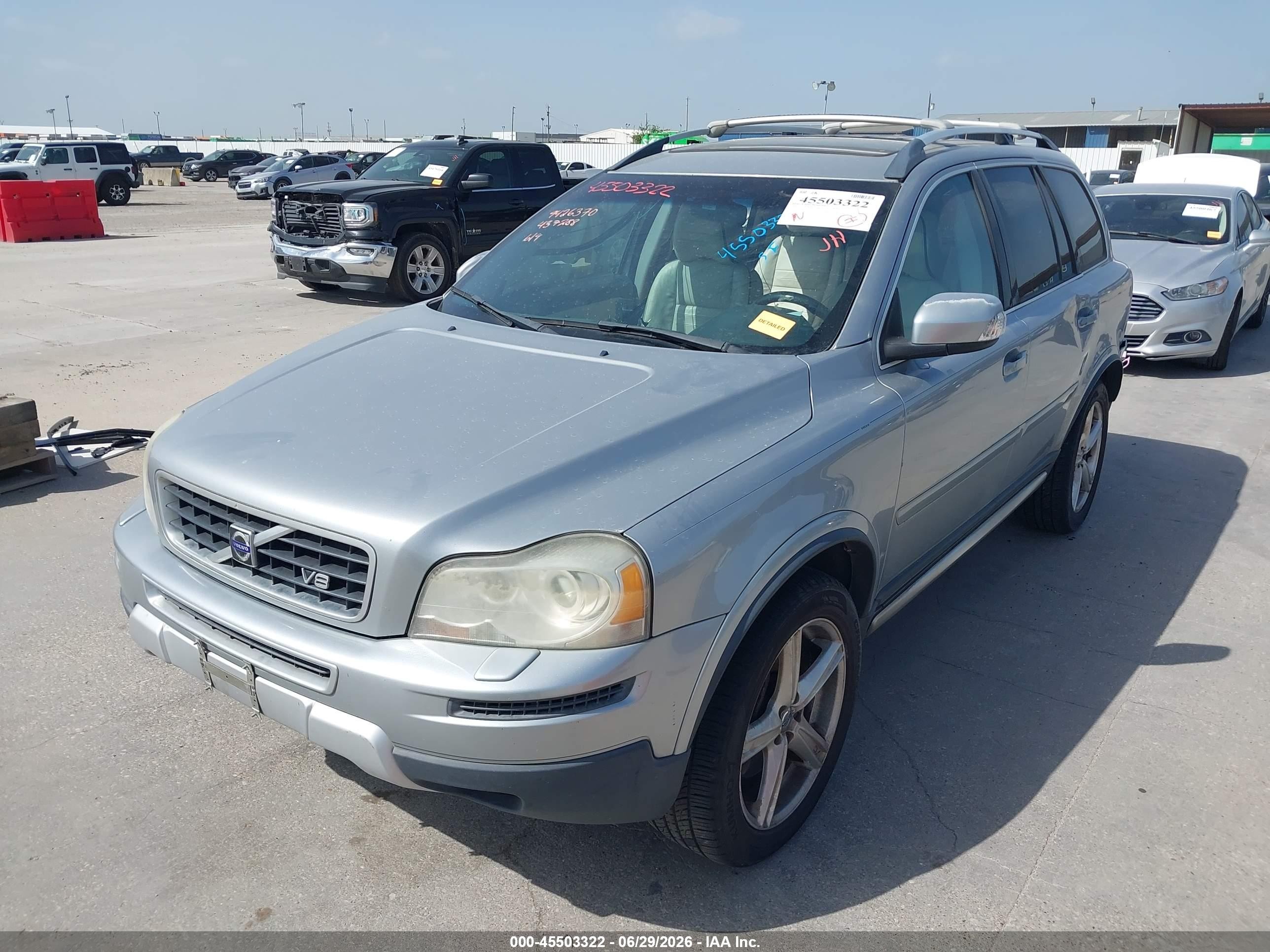 2008 Volvo Xc90 V8 Sport Silver vin: YV4CT852681437288