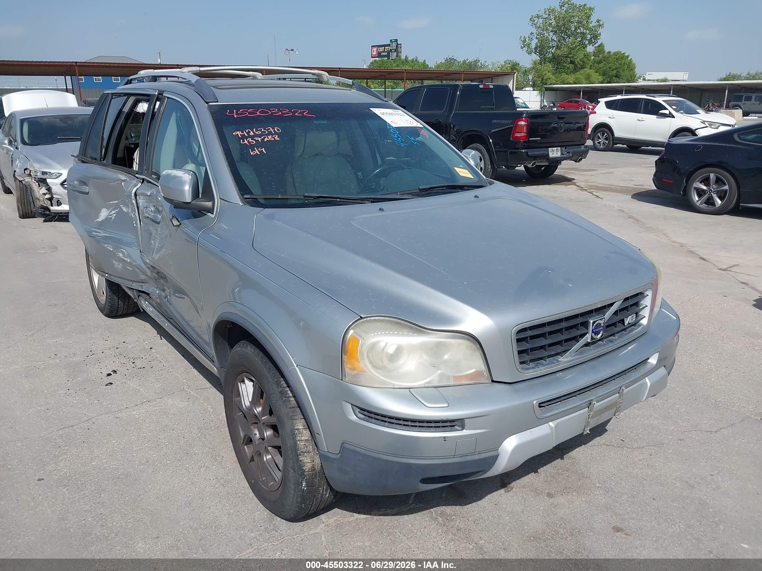 2008 Volvo Xc90 V8 Sport Серебряный vin: YV4CT852681437288