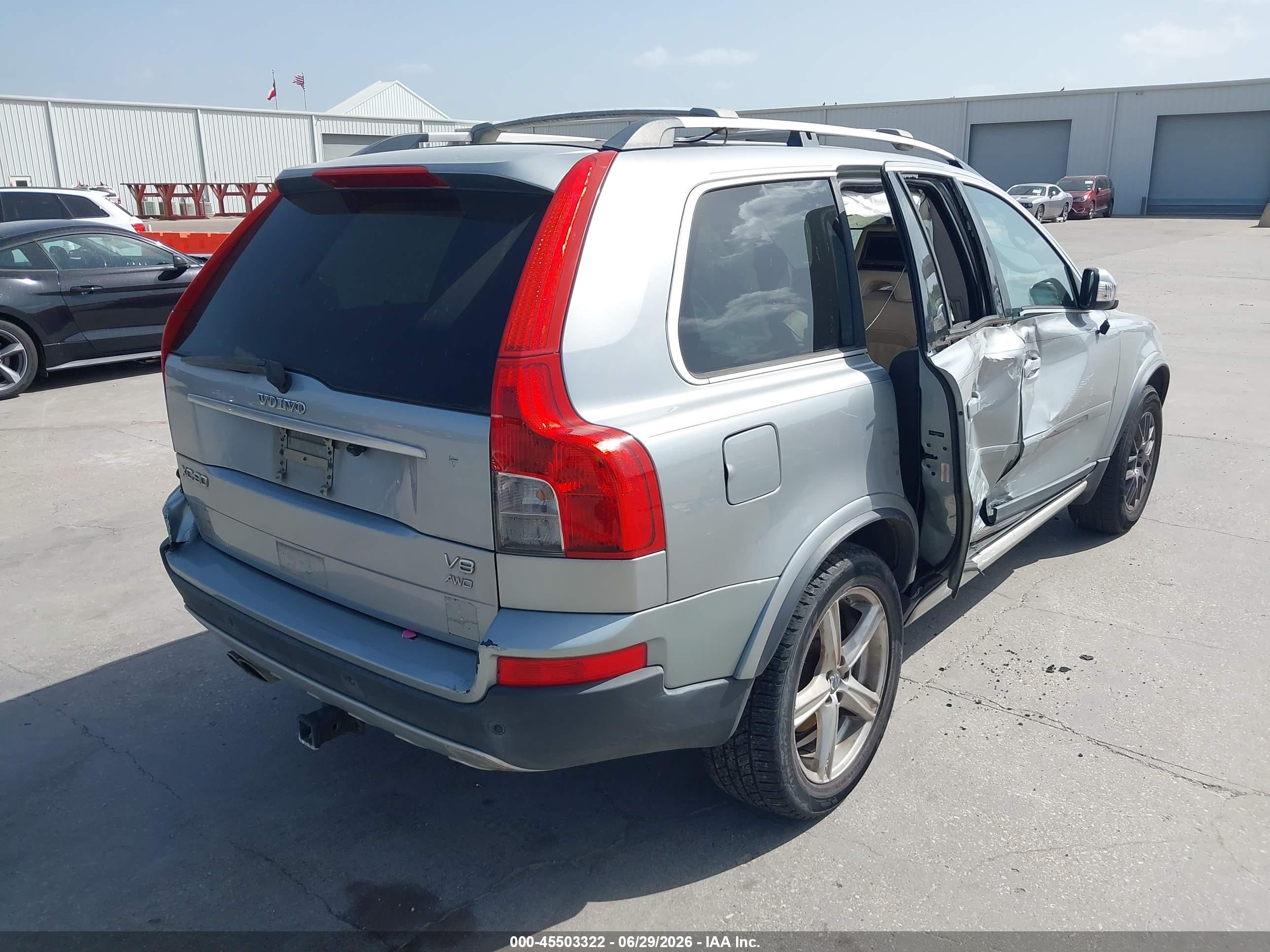2008 Volvo Xc90 V8 Sport Silver vin: YV4CT852681437288