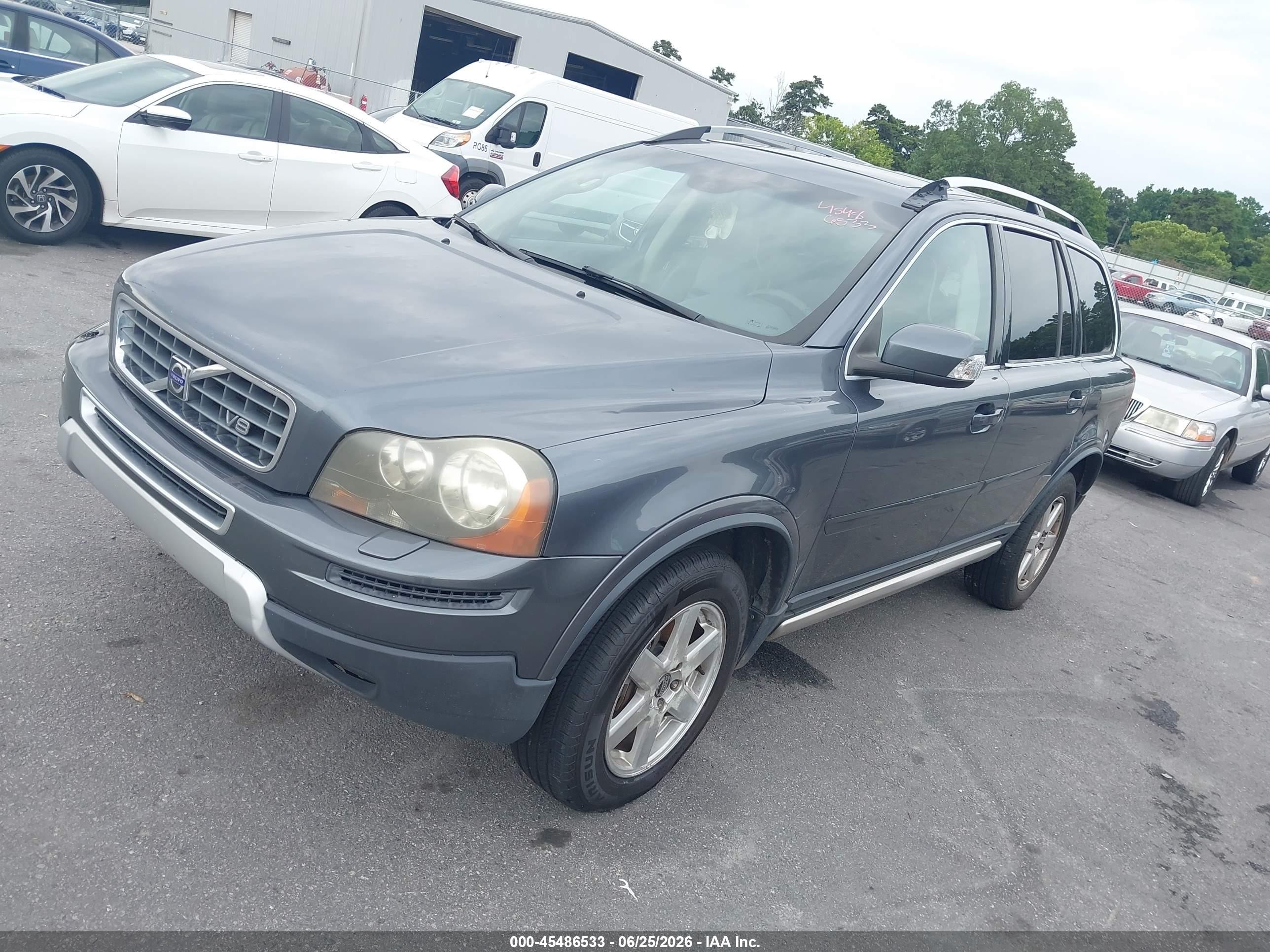 2007 Volvo Xc90 V8 Sport Gray vin: YV4CT852771378279