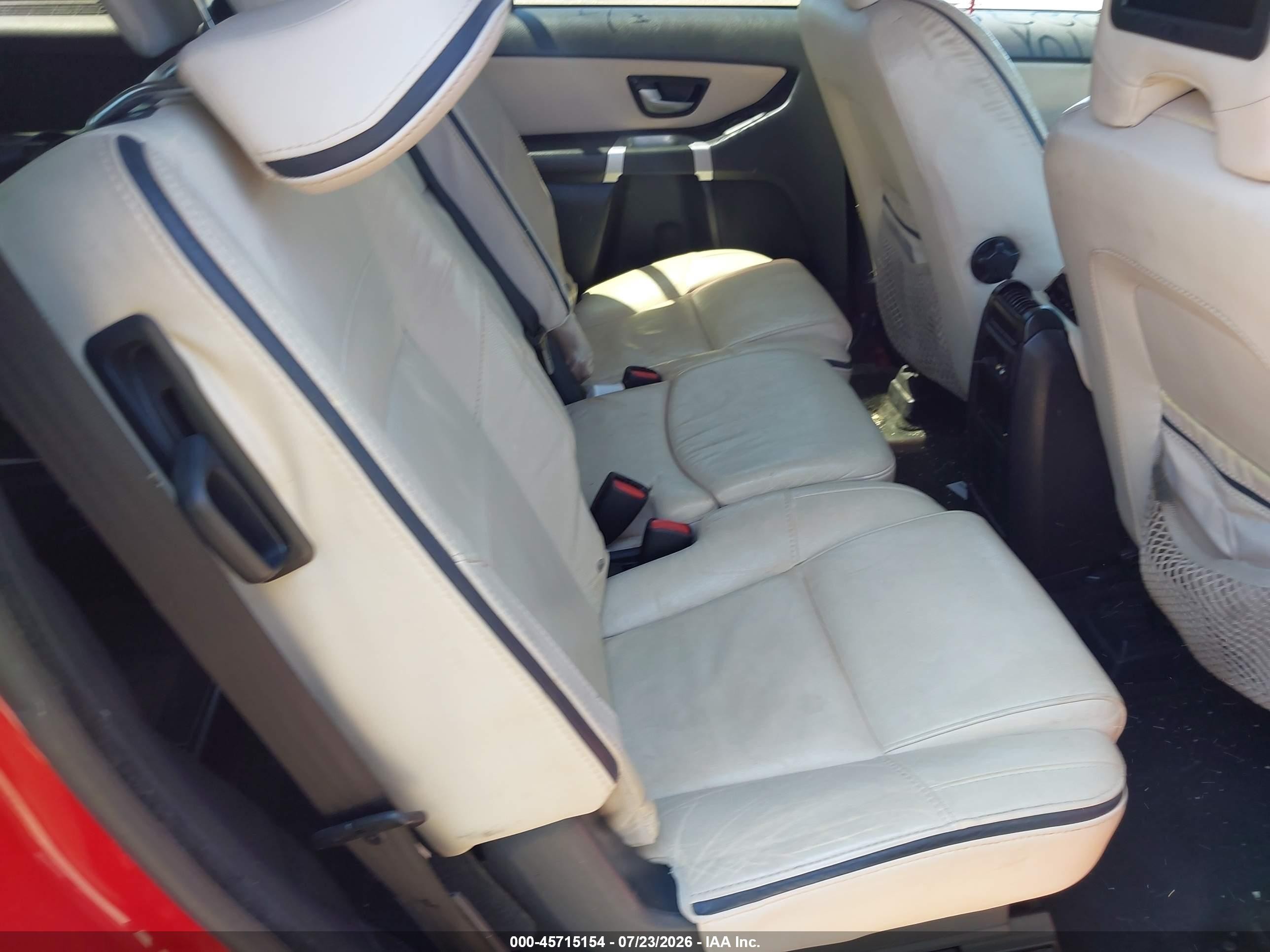 2008 Volvo Xc90 V8 Sport Red vin: YV4CT852981458250