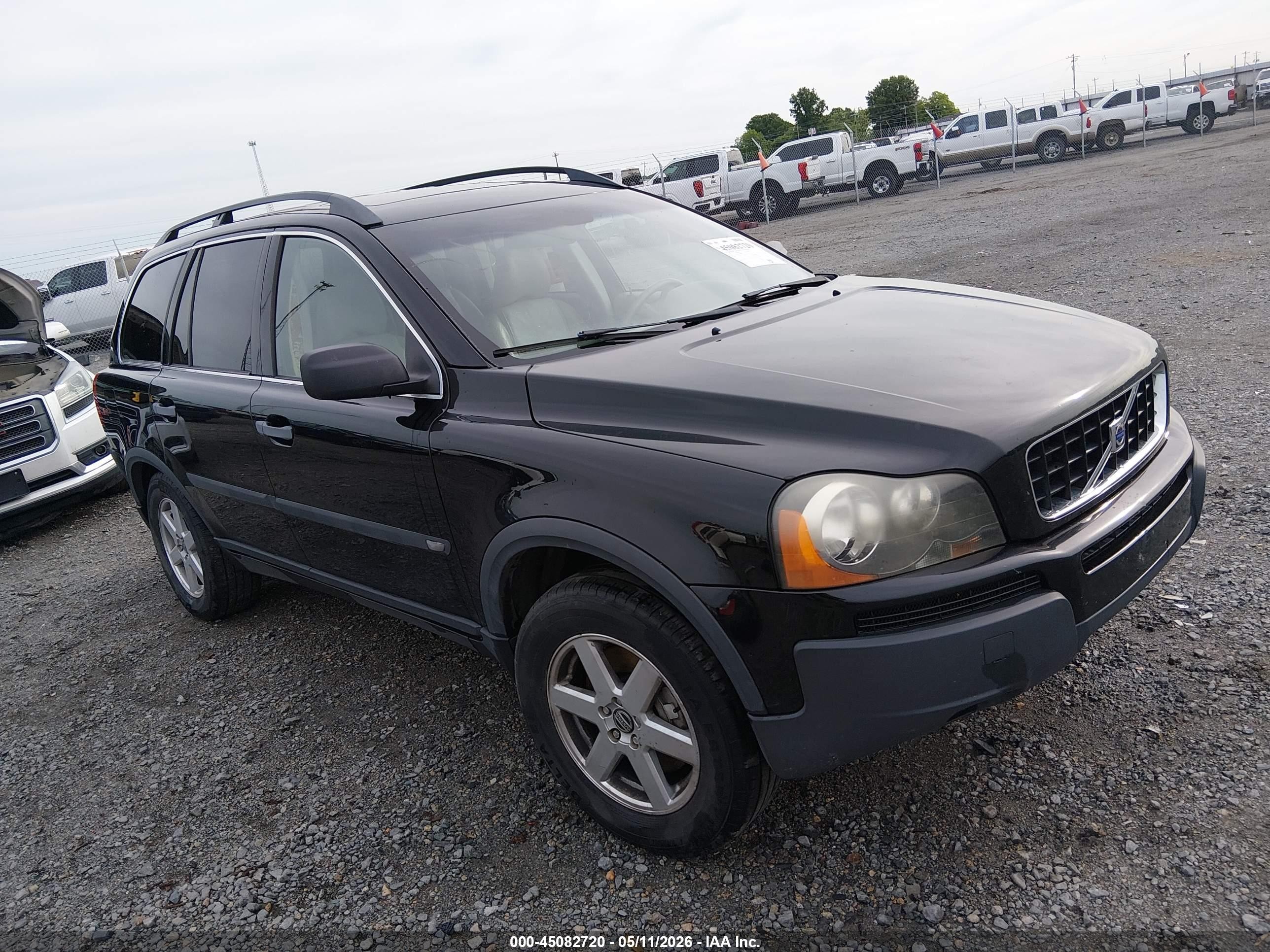 2006 Volvo Xc90 2.5t Black vin: YV4CY592261243946