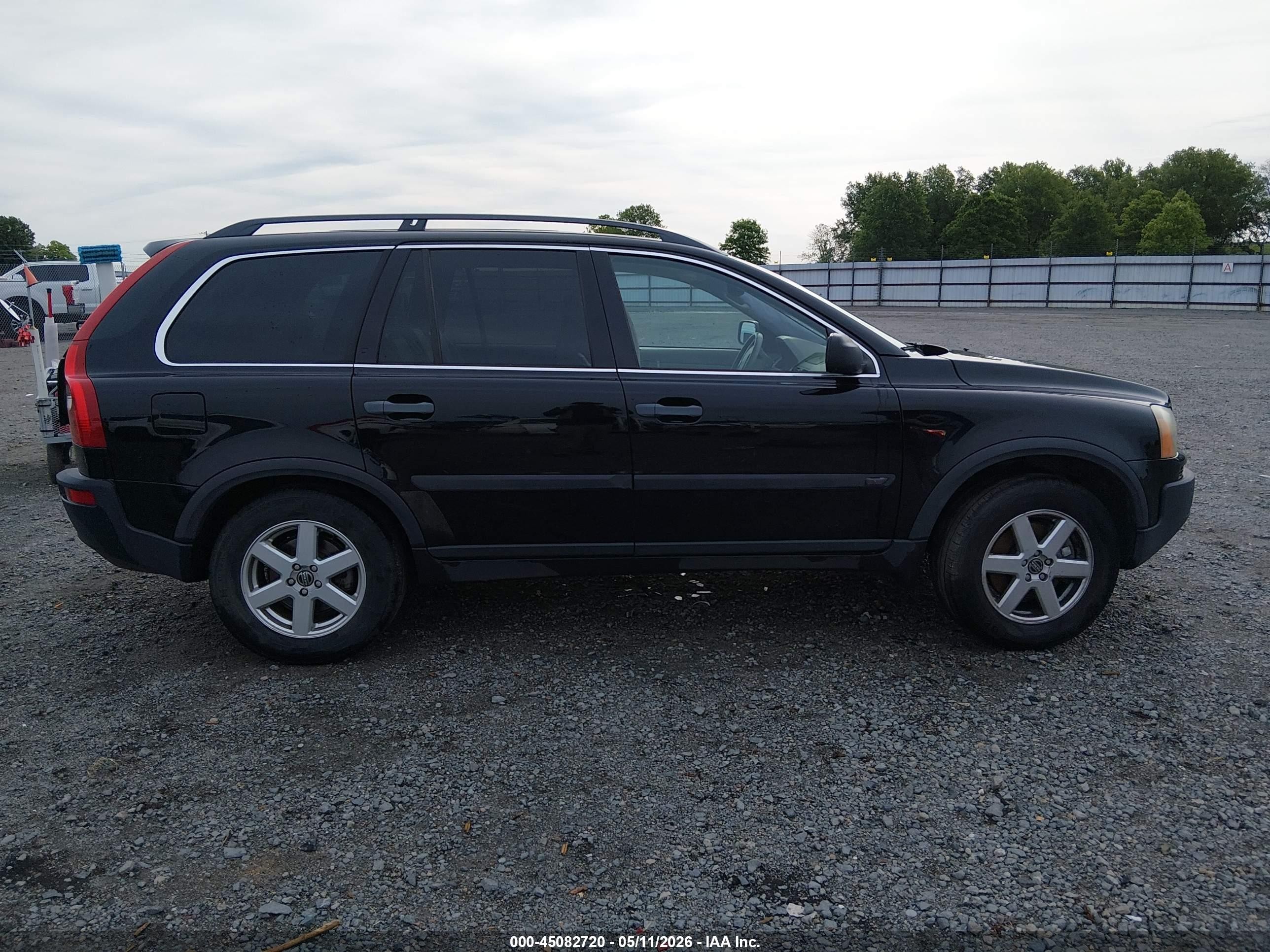 2006 Volvo Xc90 2.5t Black vin: YV4CY592261243946