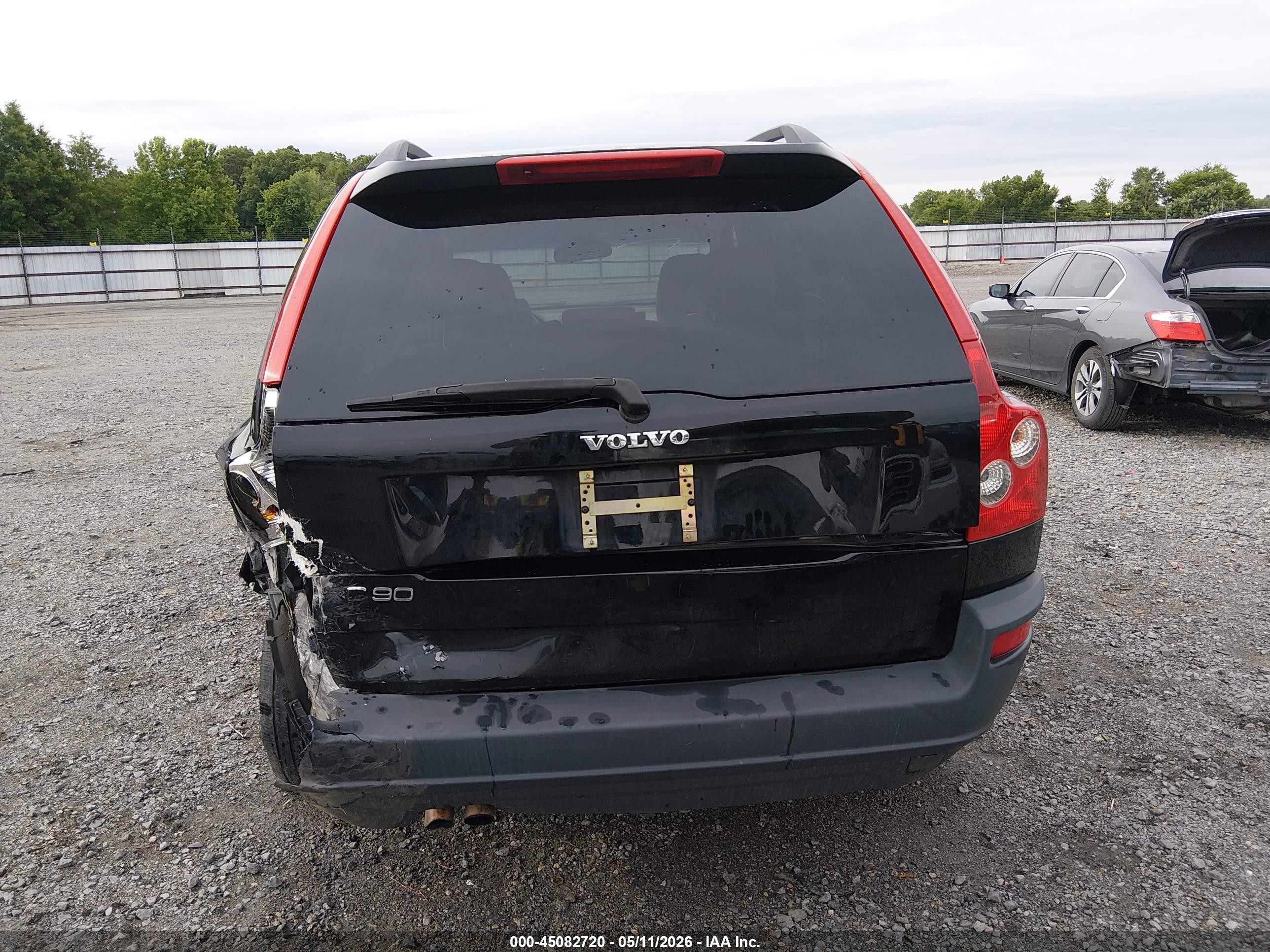 2006 Volvo Xc90 2.5t Black vin: YV4CY592261243946