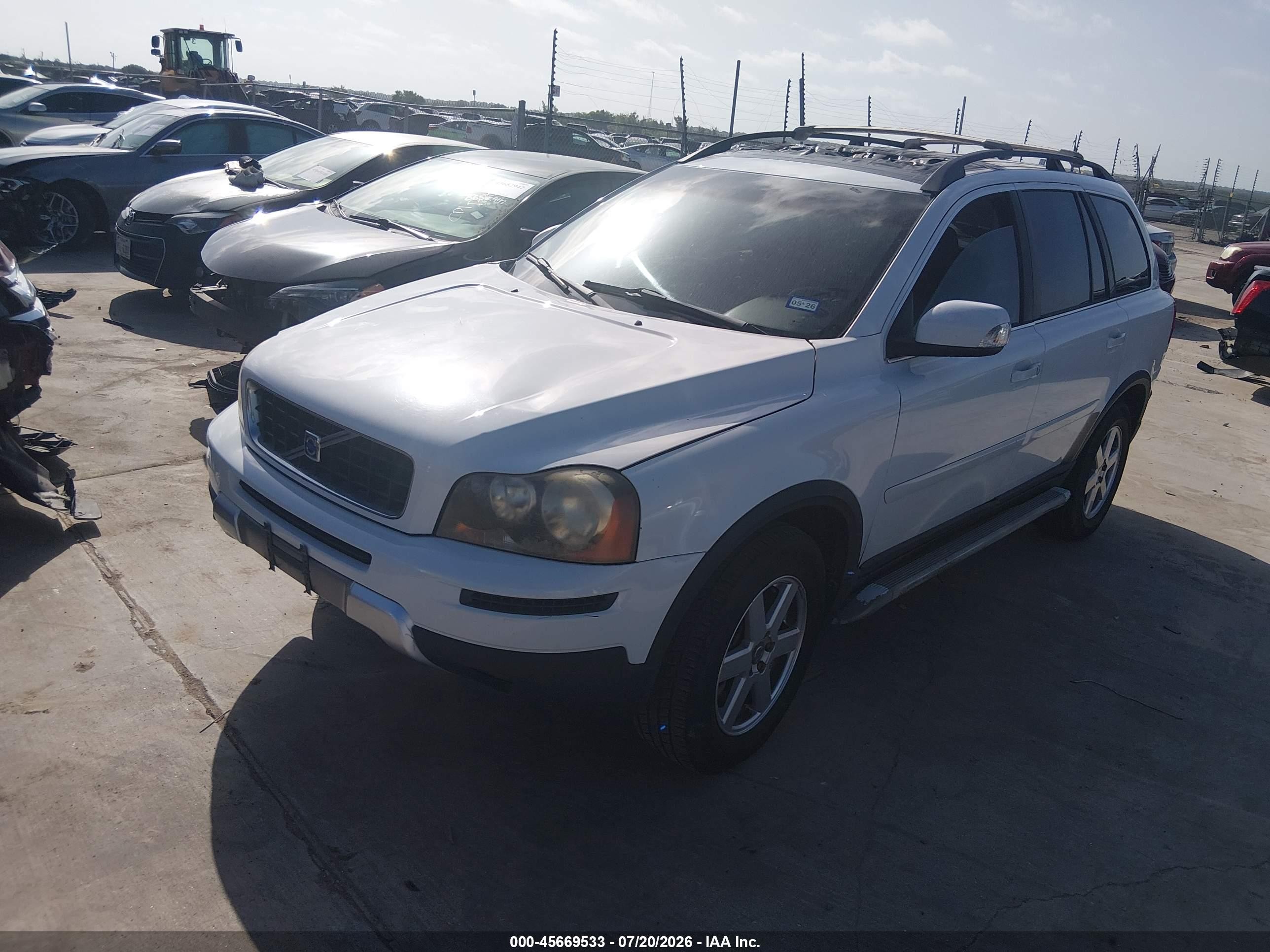 2007 Volvo Xc90 3.2 White vin: YV4CY982371405965