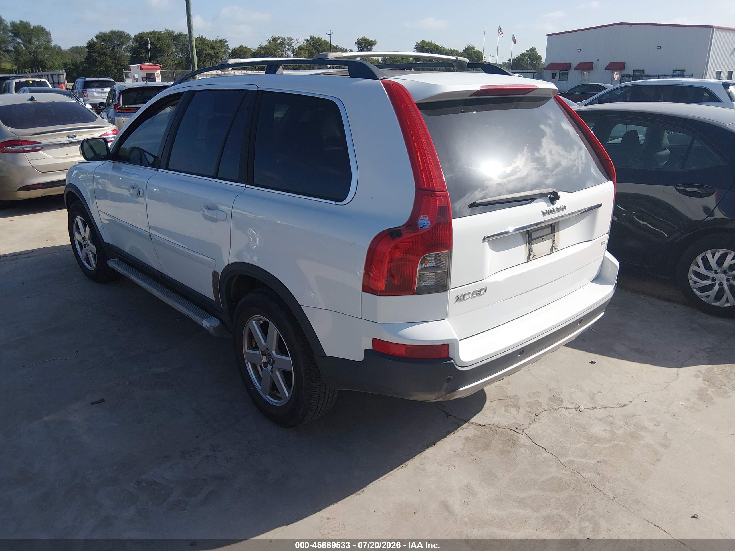 2007 Volvo Xc90 3.2 White vin: YV4CY982371405965