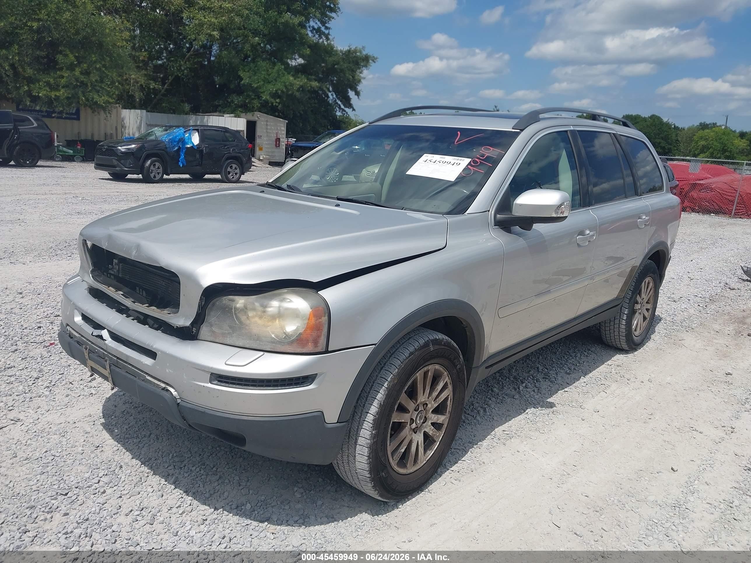 2008 Volvo Xc90 3.2 Silver vin: YV4CY982381450390