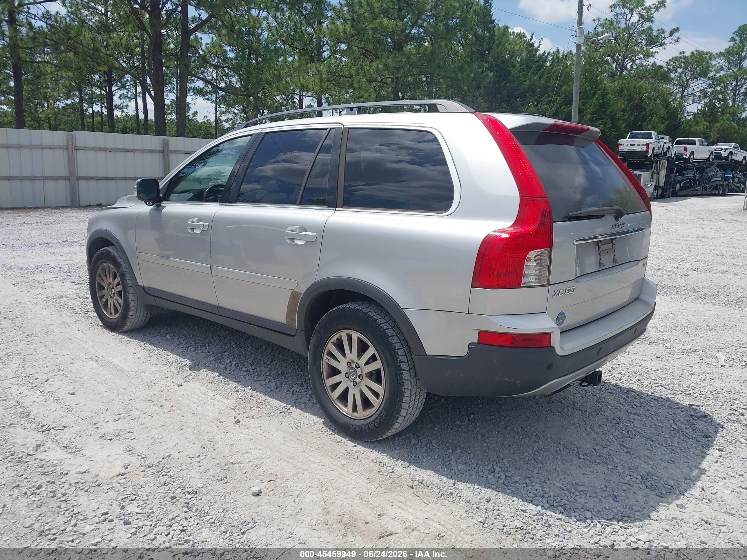 2008 Volvo Xc90 3.2 Silver vin: YV4CY982381450390