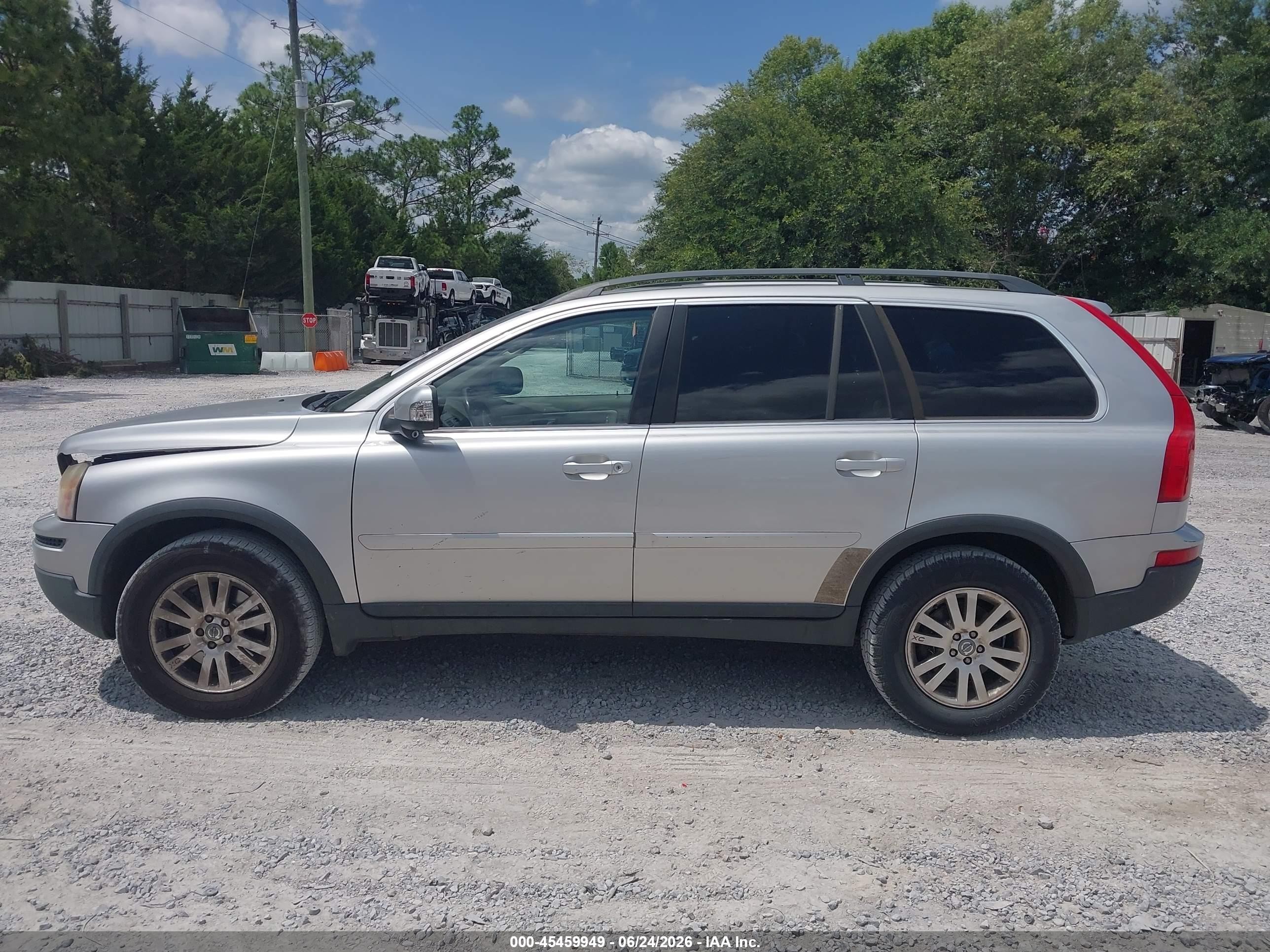 2008 Volvo Xc90 3.2 Silver vin: YV4CY982381450390