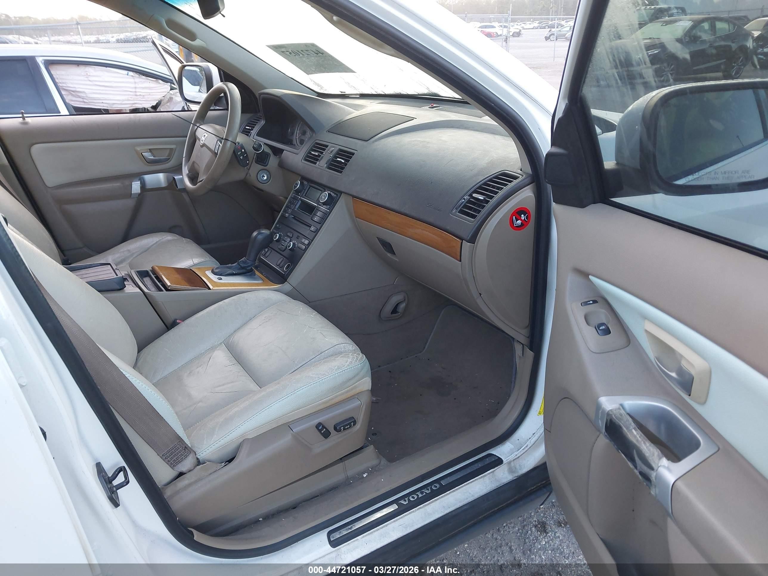 2007 Volvo Xc90 3.2 White vin: YV4CY982671370905